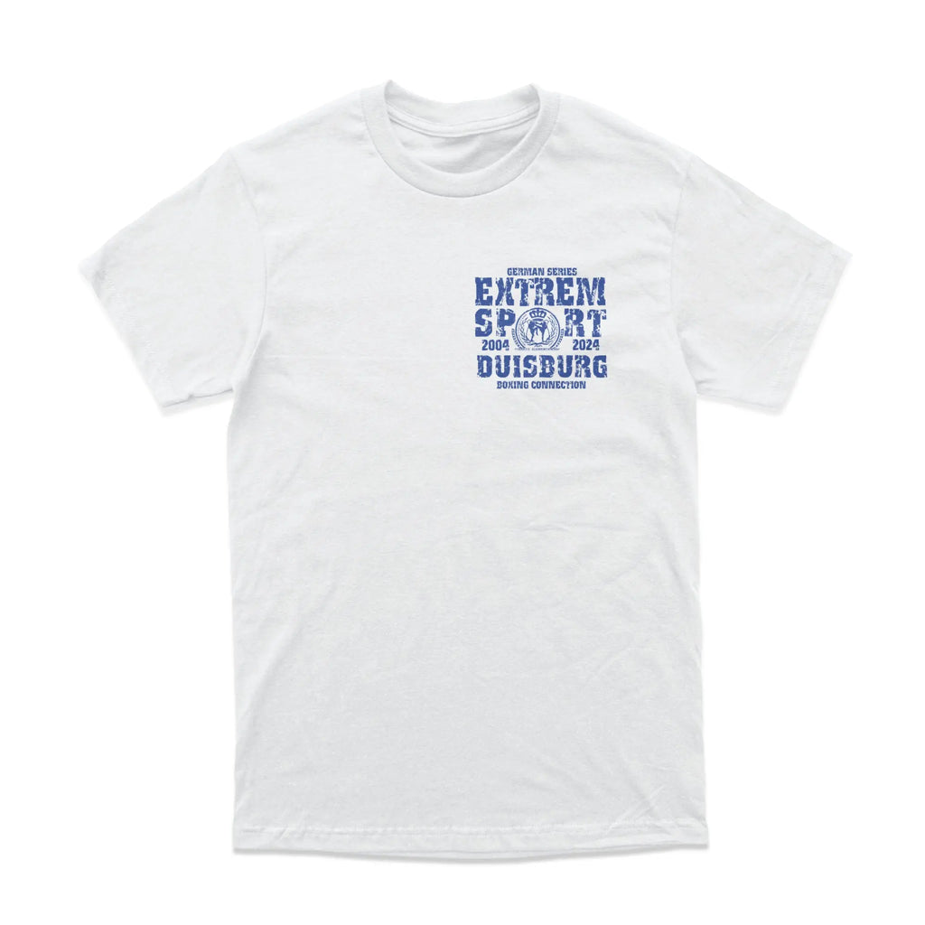 Herren T-Shirt GS2 Extremsport Duisburg weiss-blau Label 23 Label-23