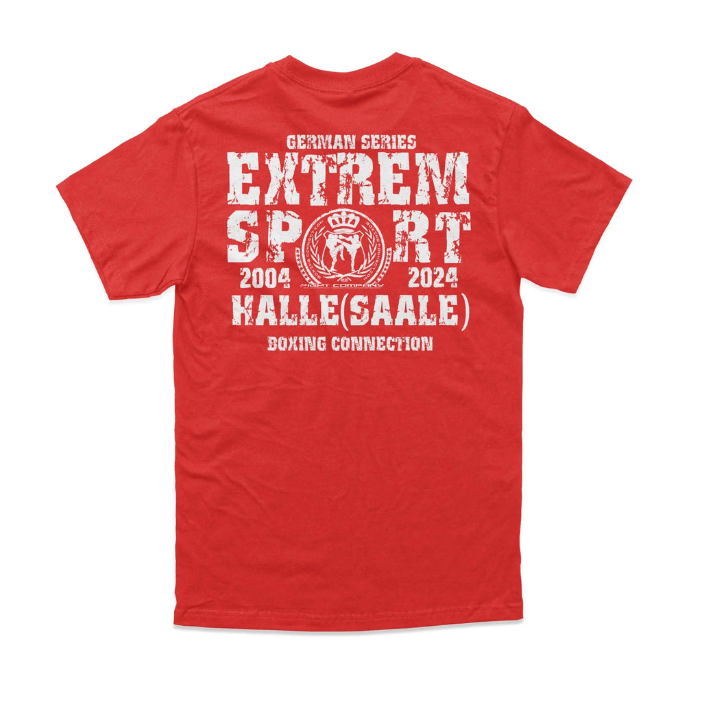 Herren T-Shirt GS2 Extremsport Halle (Saale) rot-weiss Label 23 Label-23