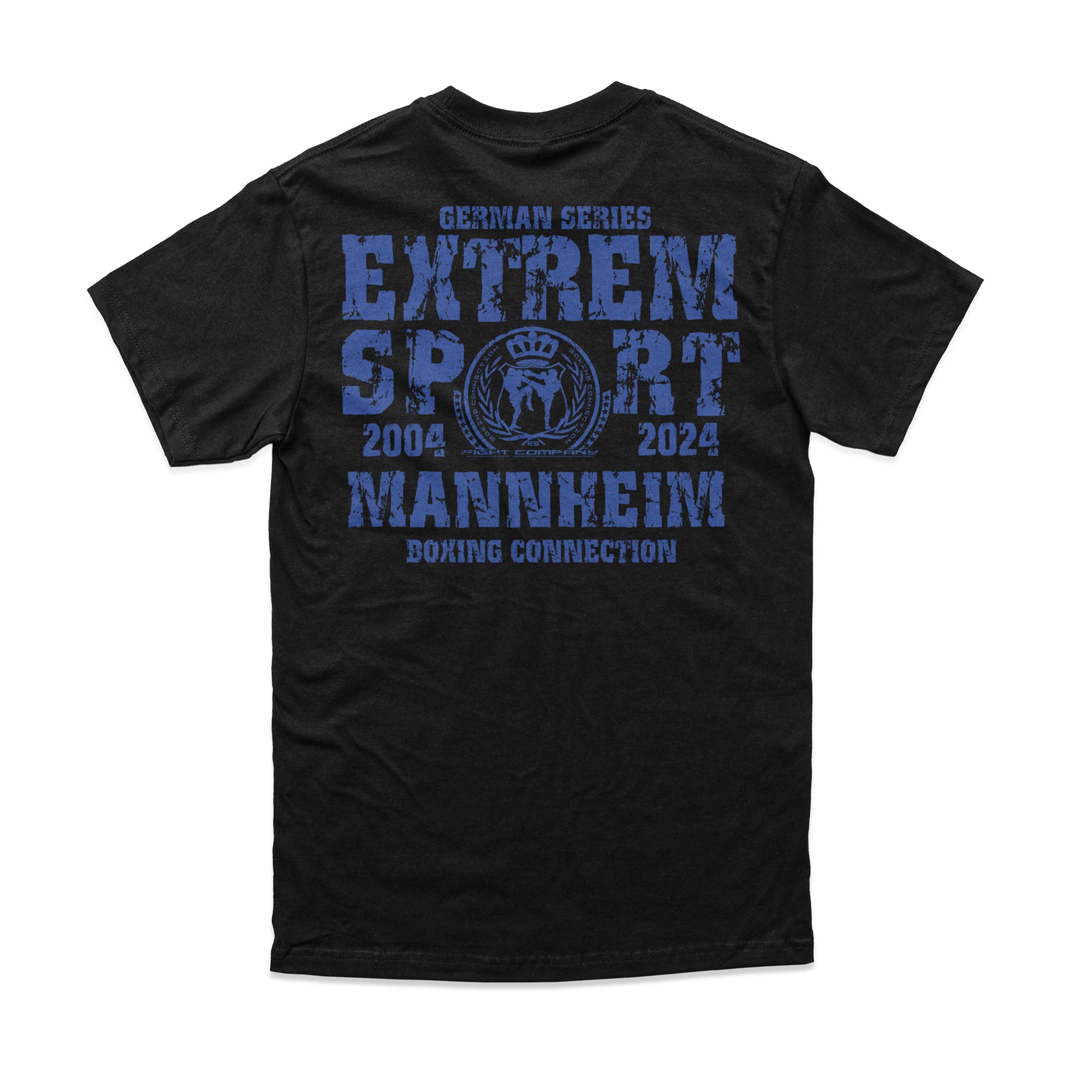 Herren T-Shirt GS2 Extremsport Mannheim schwarz-blau