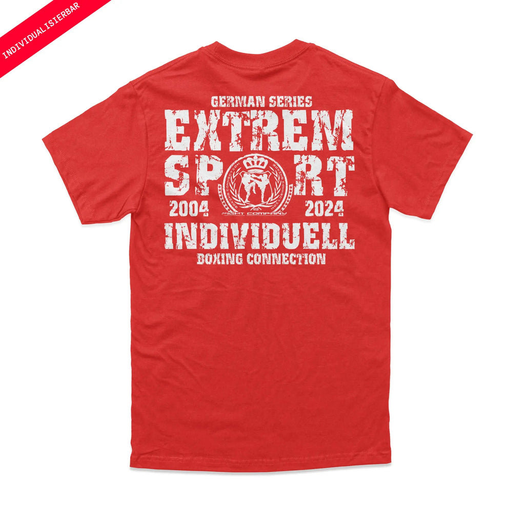 Herren T-Shirt GS2 Extremsport Individuell rot Label 23 Label-23