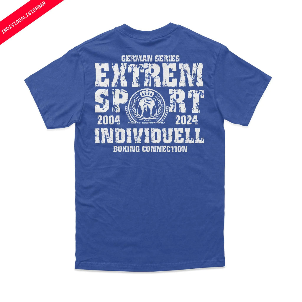Herren T-Shirt GS2 Extremsport Individuell blau Label 23 Label-23