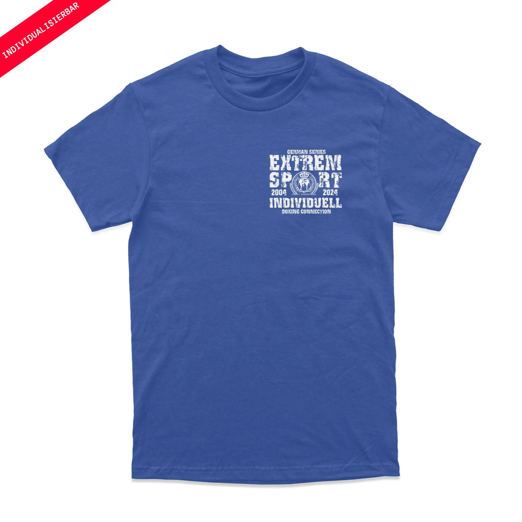 Herren T-Shirt GS2 Extremsport Individuell blau Label 23 Label-23