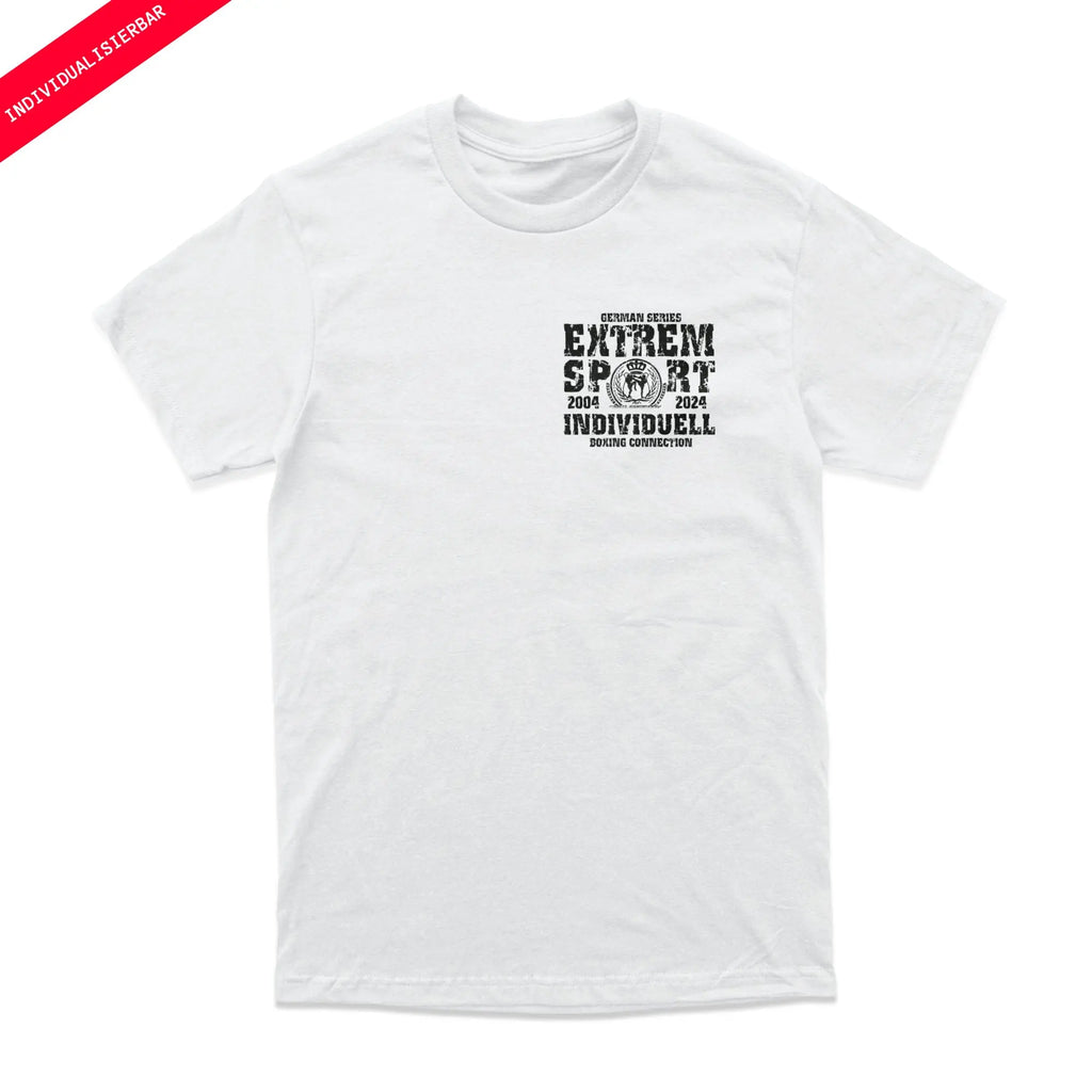 Herren T-Shirt GS2 Extremsport Individuell weiss Label 23 Label-23