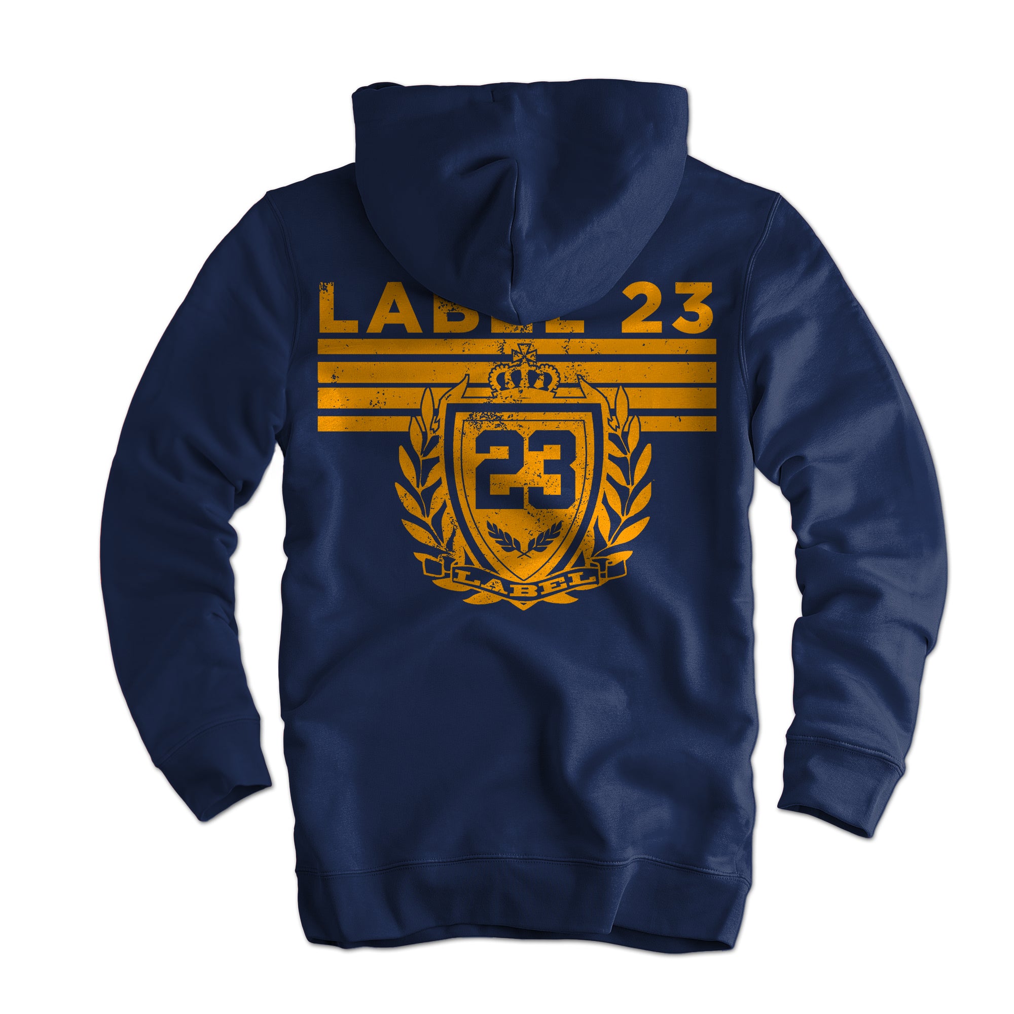 Herren Hoodie Sports Performance navy-orange