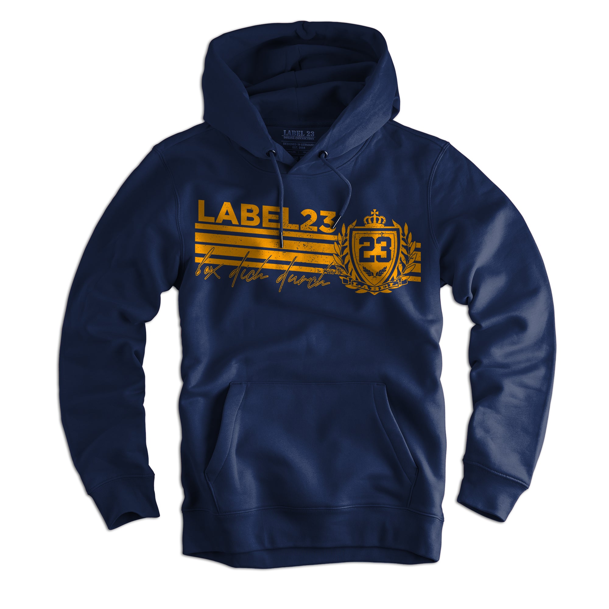 Herren Hoodie Sports Performance navy-orange