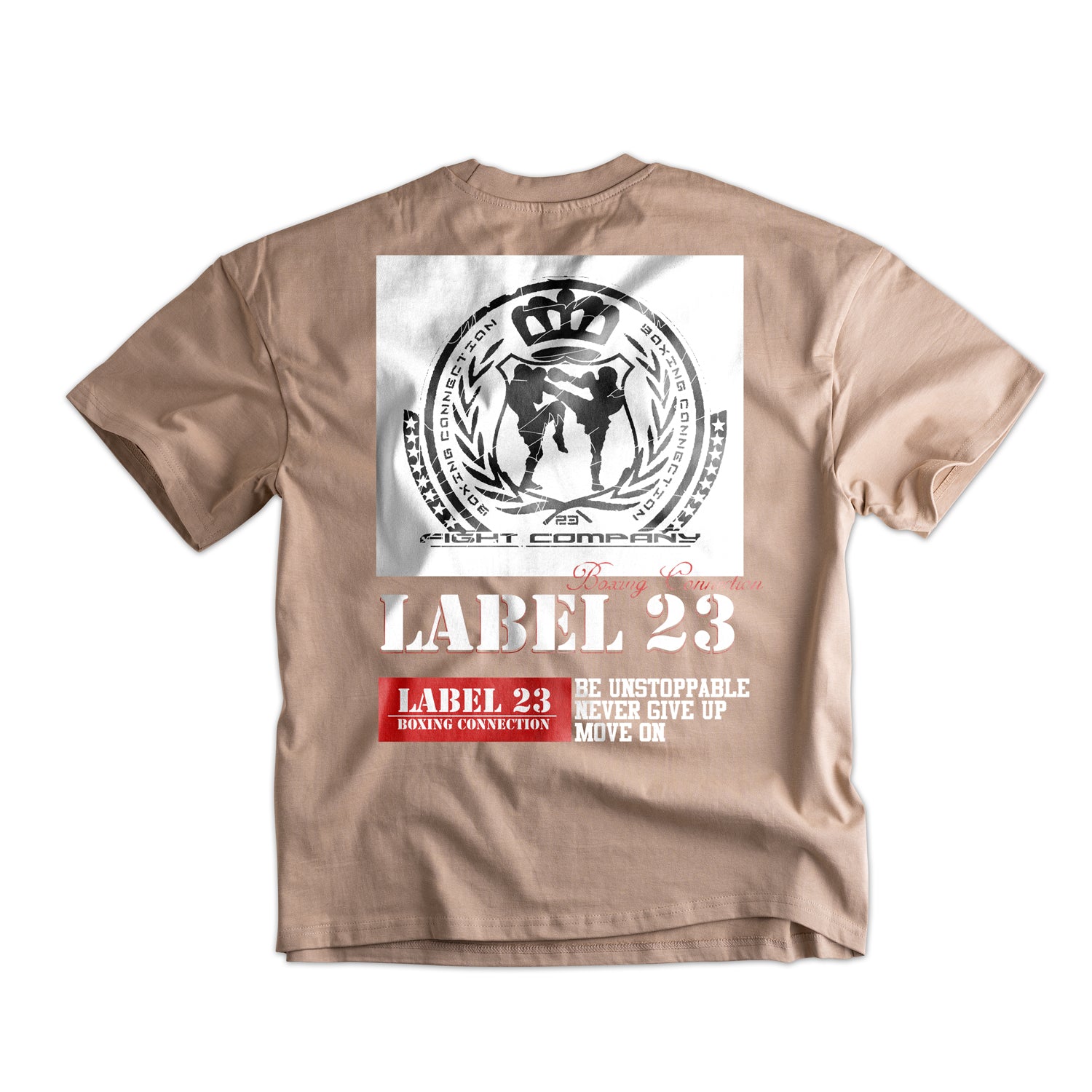 Herren Oversize T-Shirt BCTA 2.0 beige