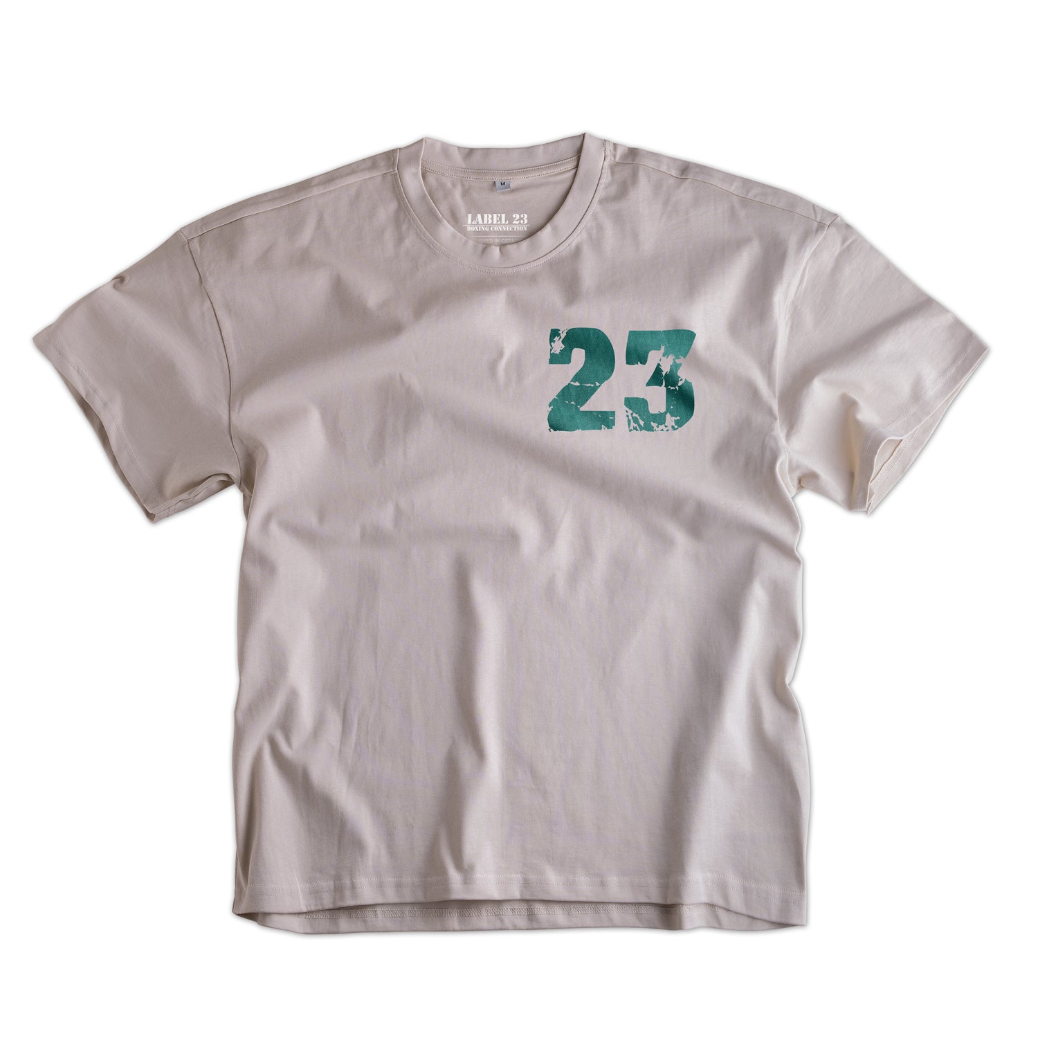 Herren Oversize T-Shirt Extremsport sand-mint