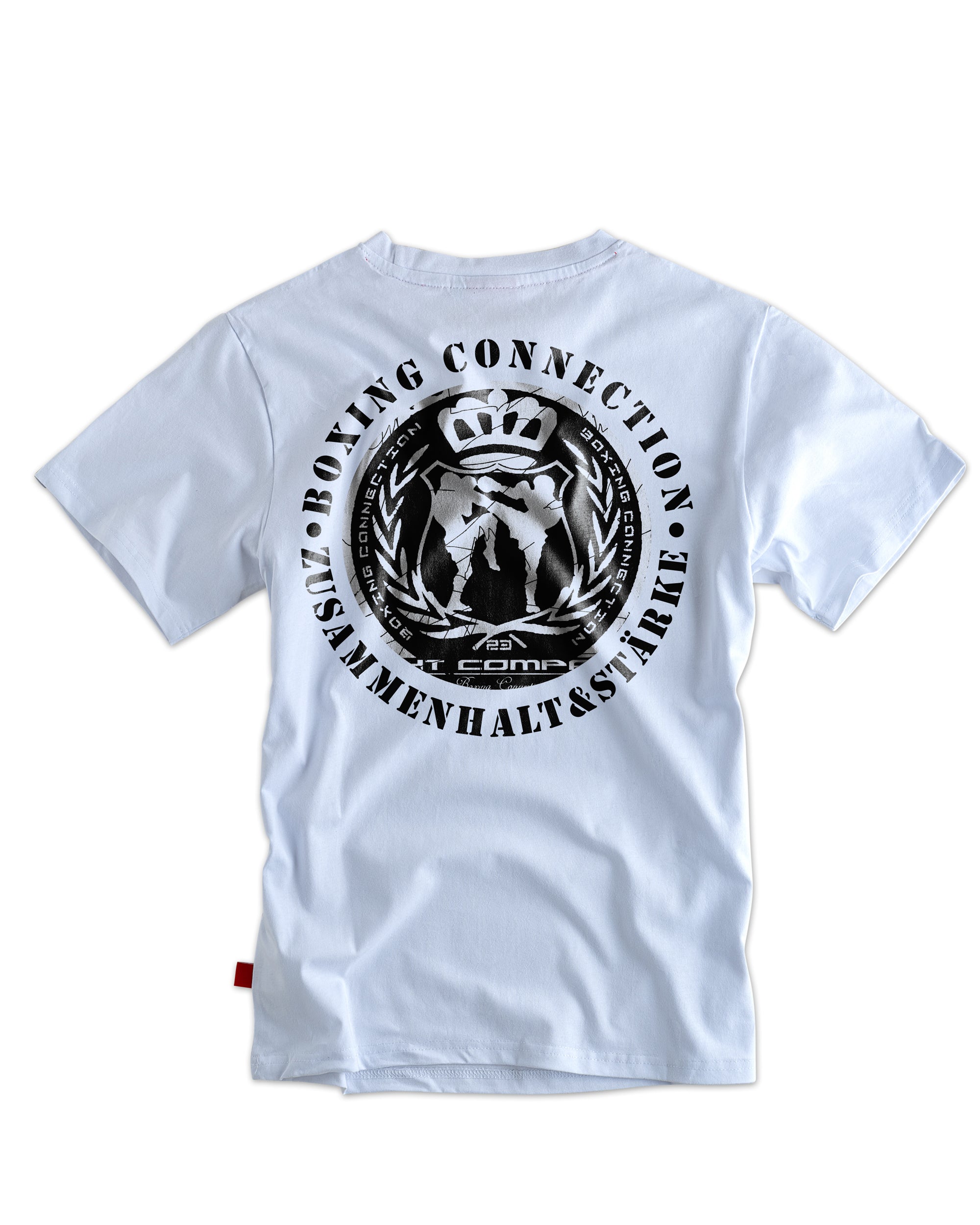Herren T-Shirt Zusammenhalt weiss