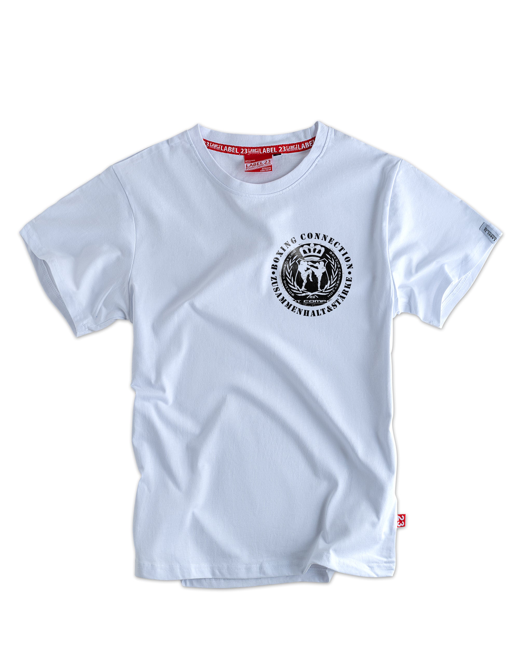 Herren T-Shirt Zusammenhalt weiss