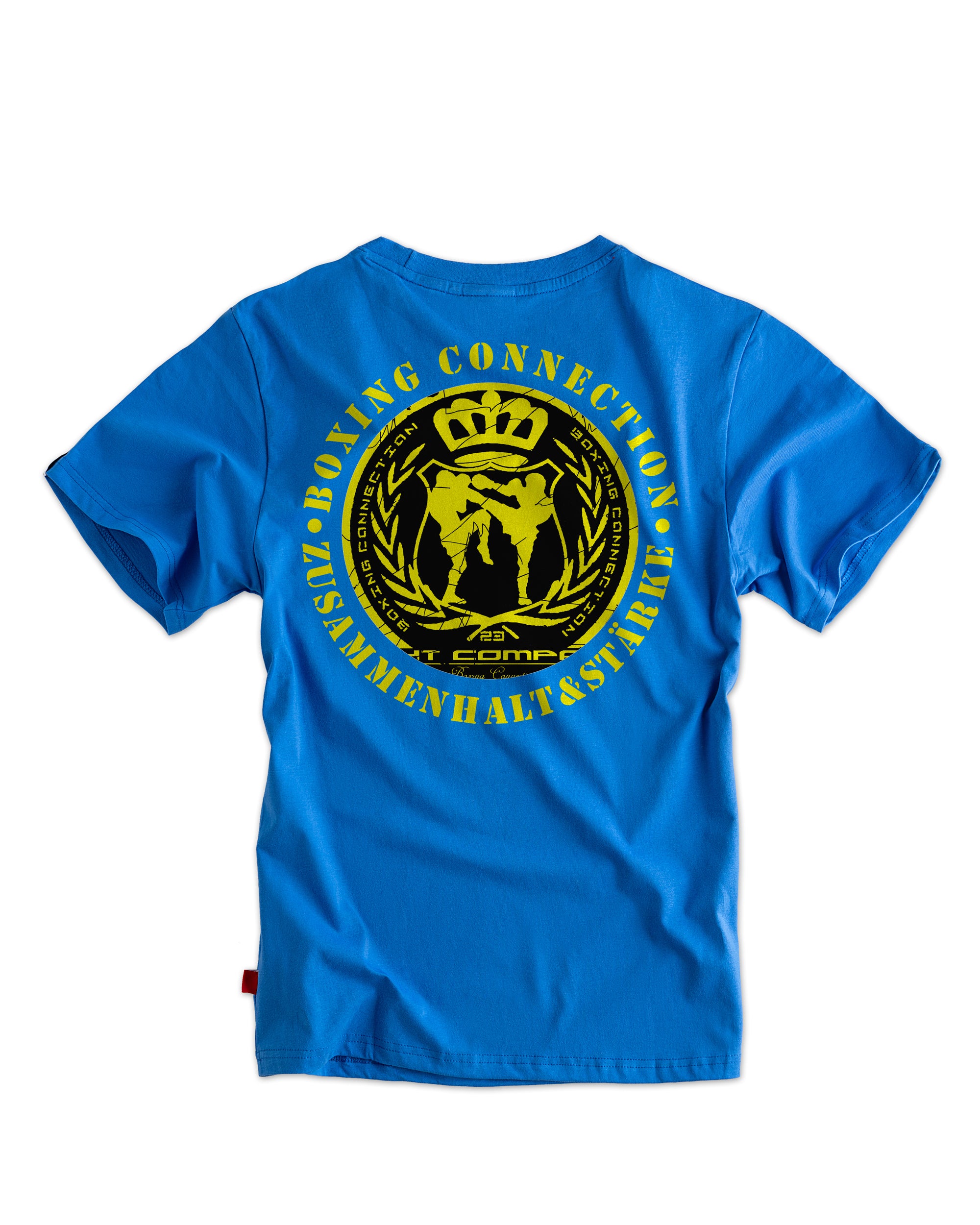 Herren T-Shirt Zusammenhalt blau