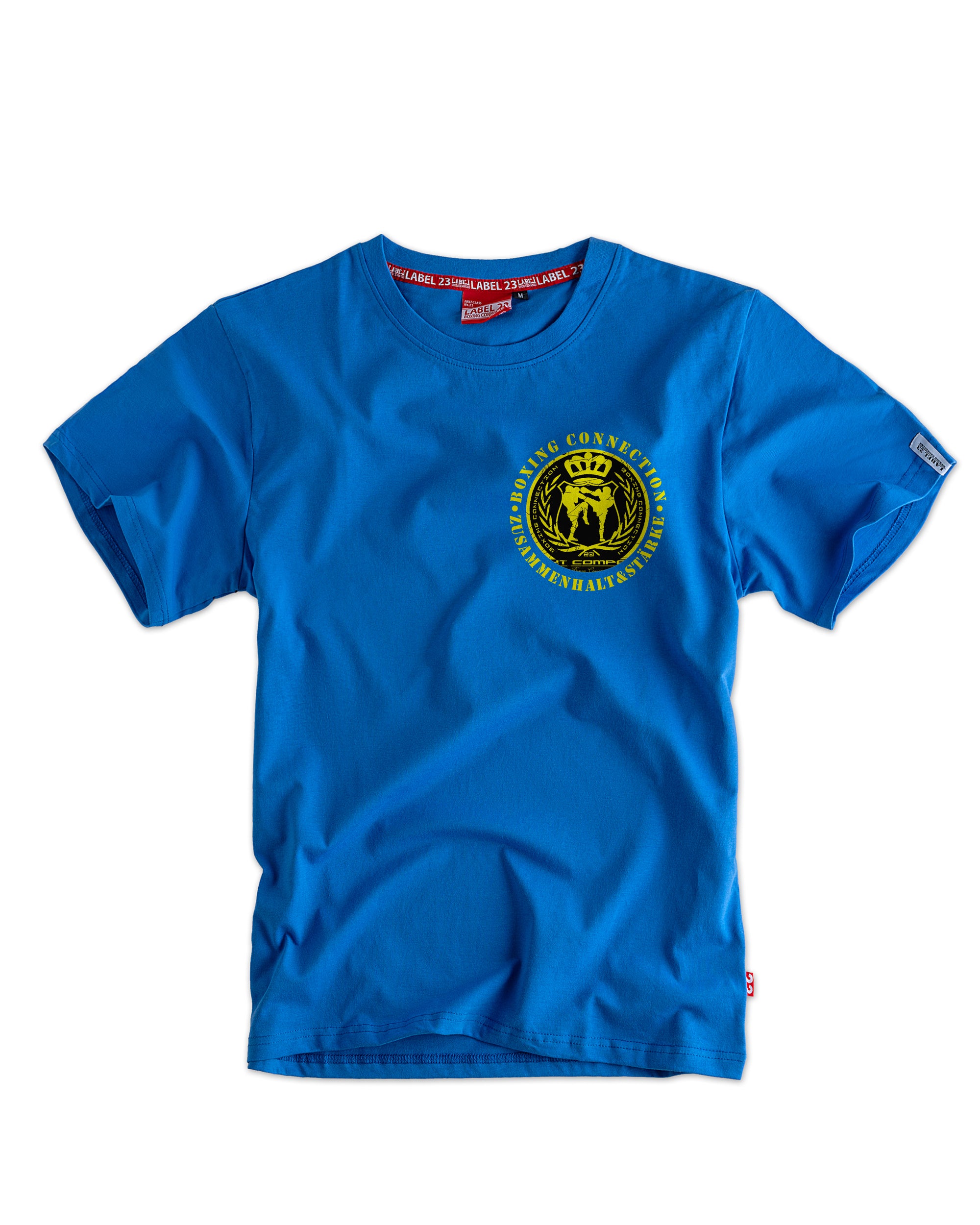 Herren T-Shirt Zusammenhalt blau