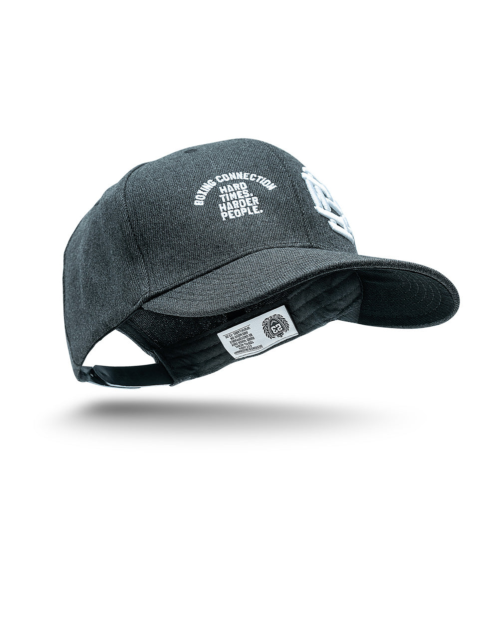 Label 23 Snapback Hard Times graumeliert