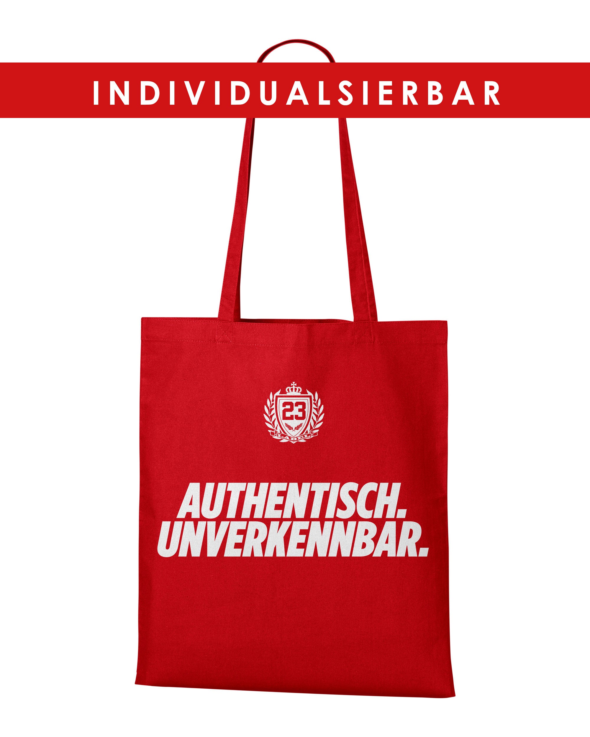 Label 23 Standpunkt Beutel rot