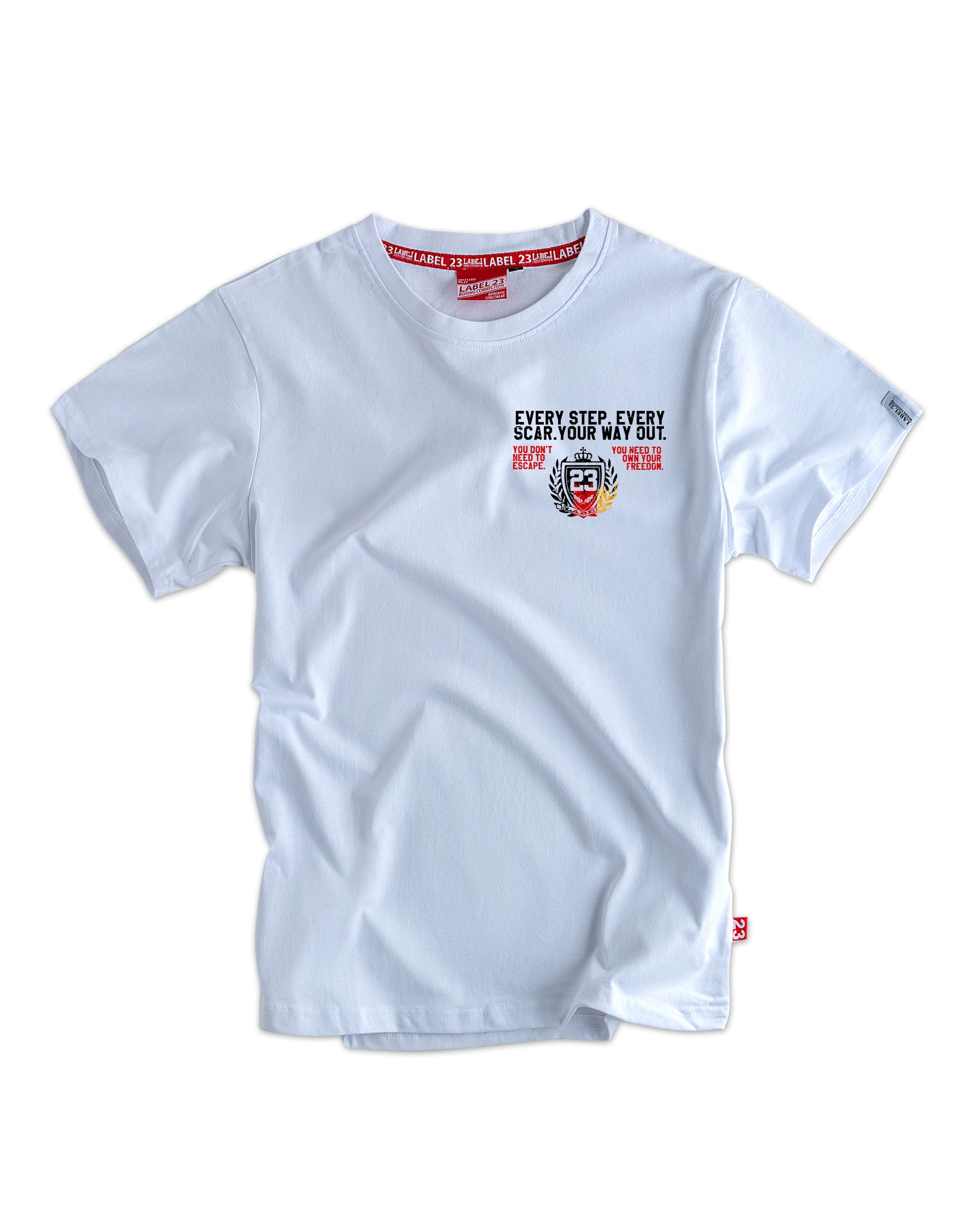 Herren T-Shirt Freedom weiss