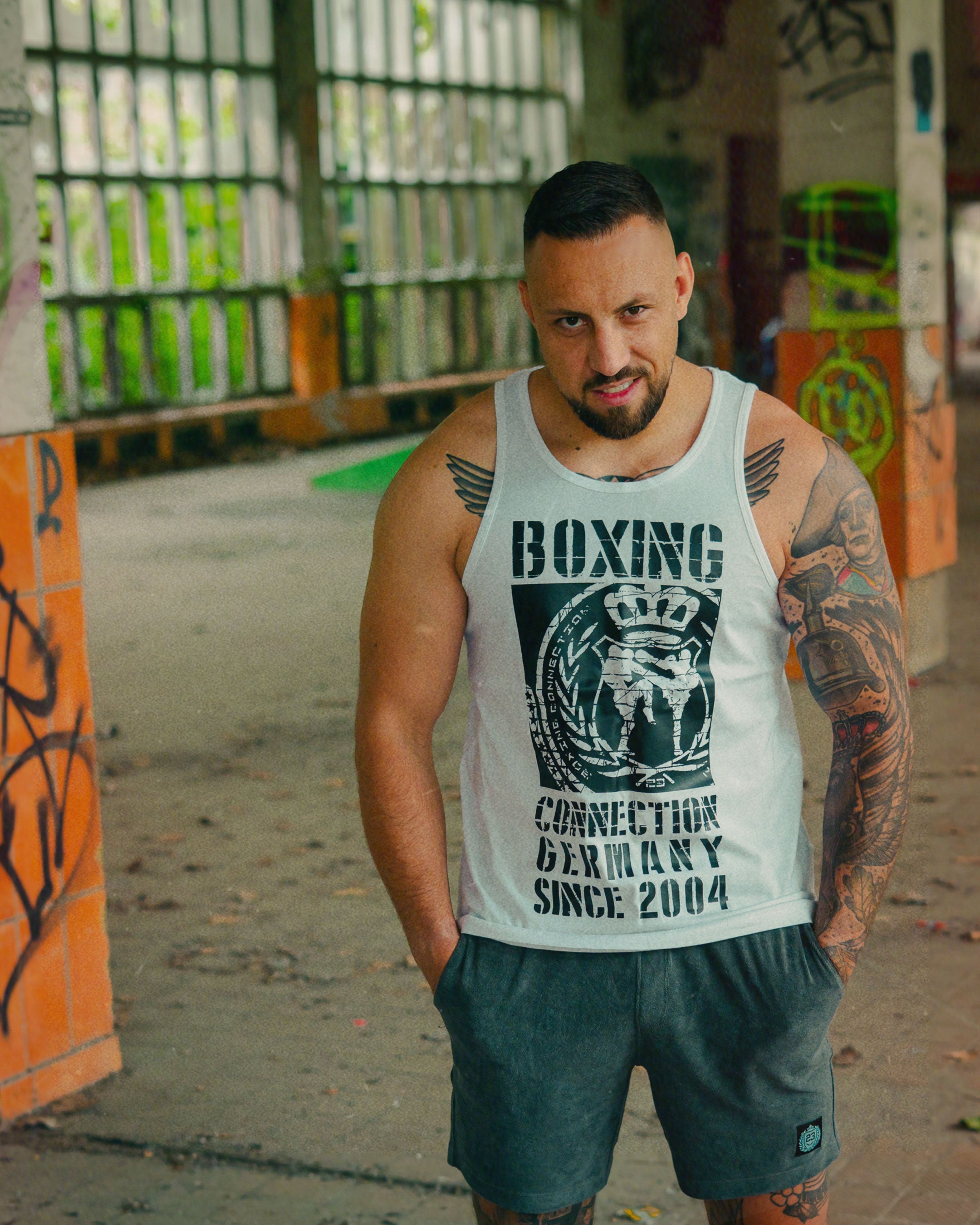 Herren Tanktop Since 2004 weiss