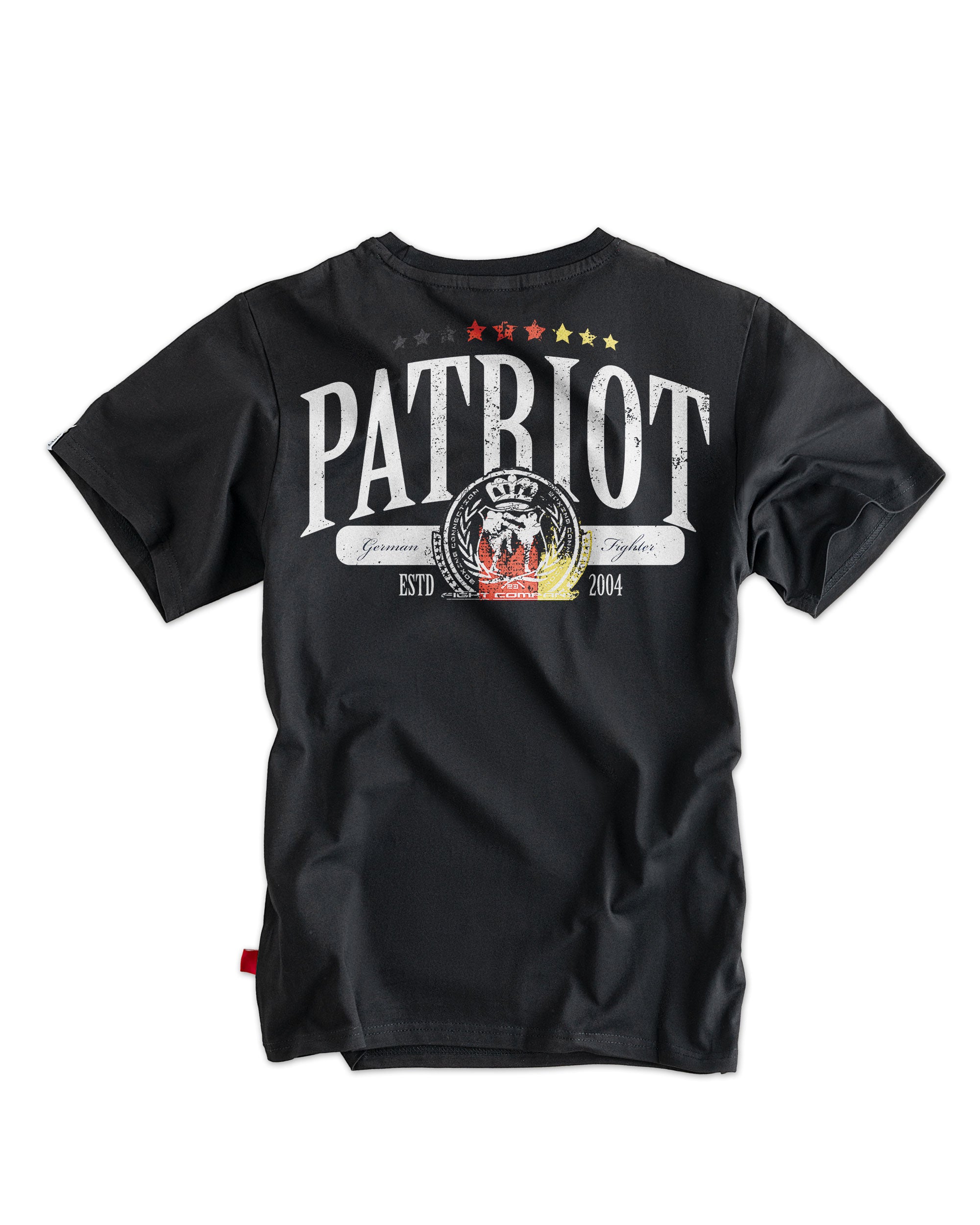 Herren T-Shirt Patriot schwarz