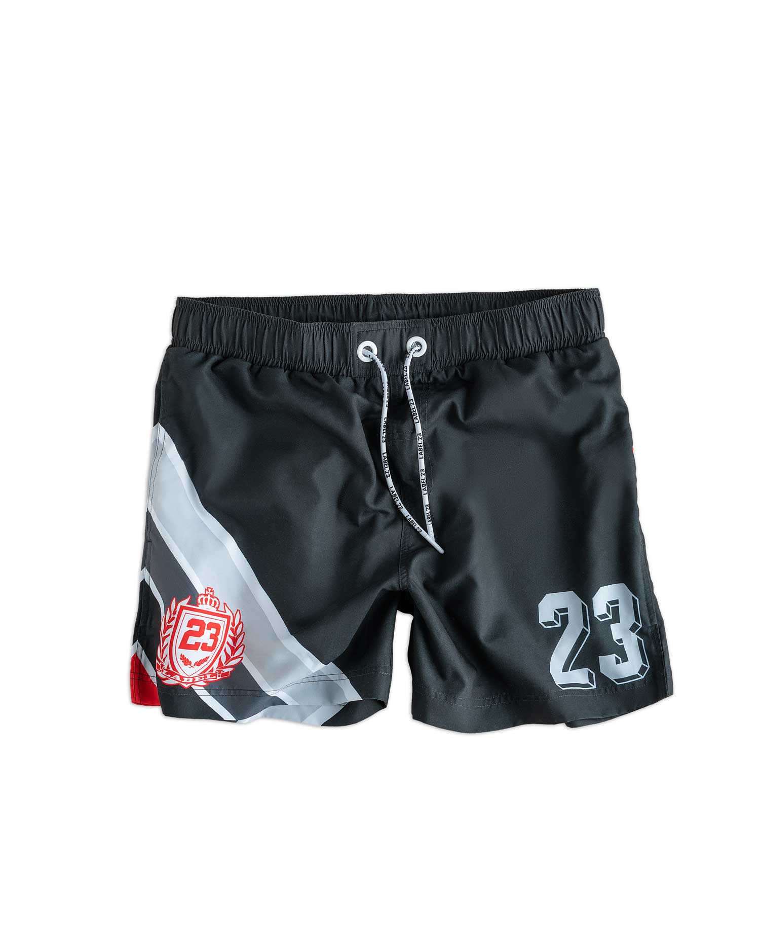 Herren Shorts Retro L23 schwarz