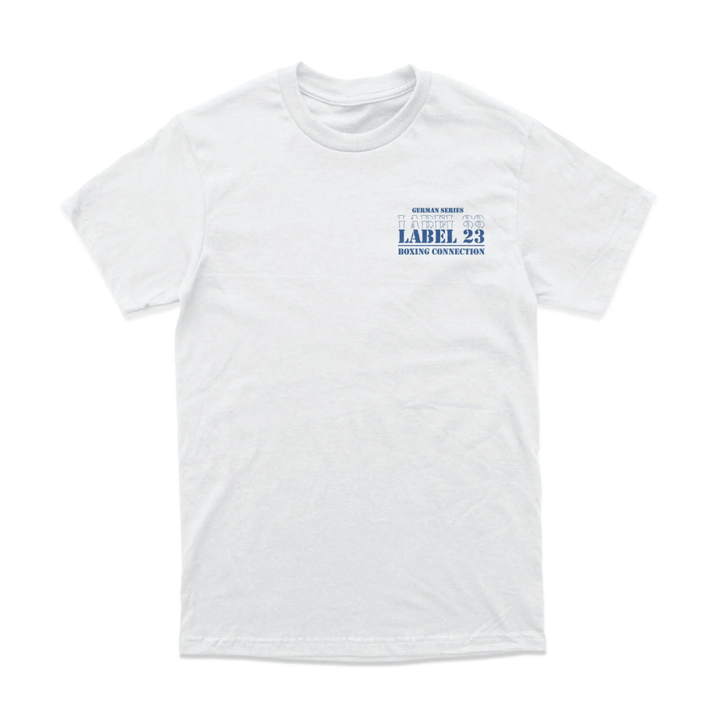 Herren T-Shirt GSL23 Chemnitz weiss-blau Label 23 Label-23