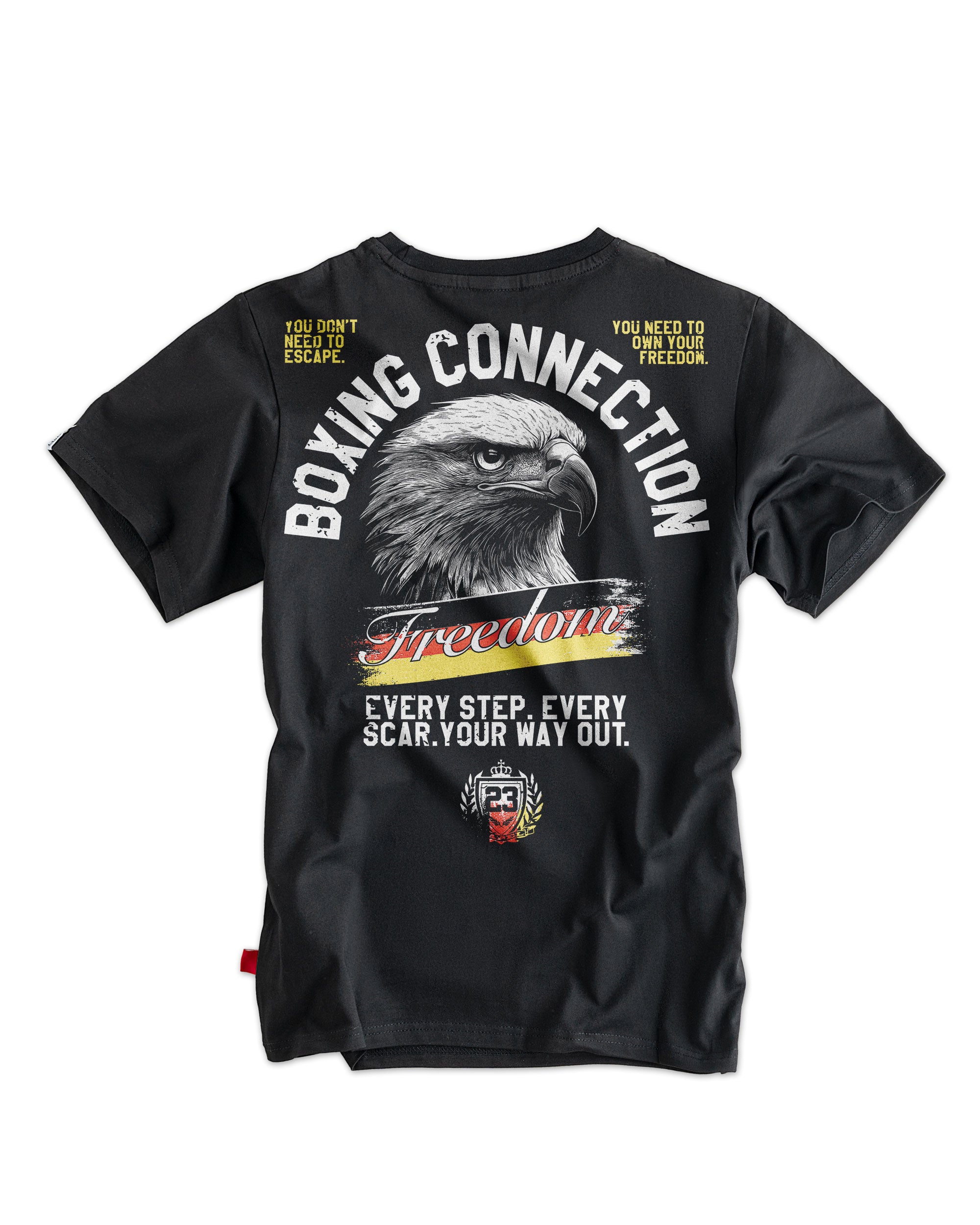Herren T-Shirt Freedom schwarz