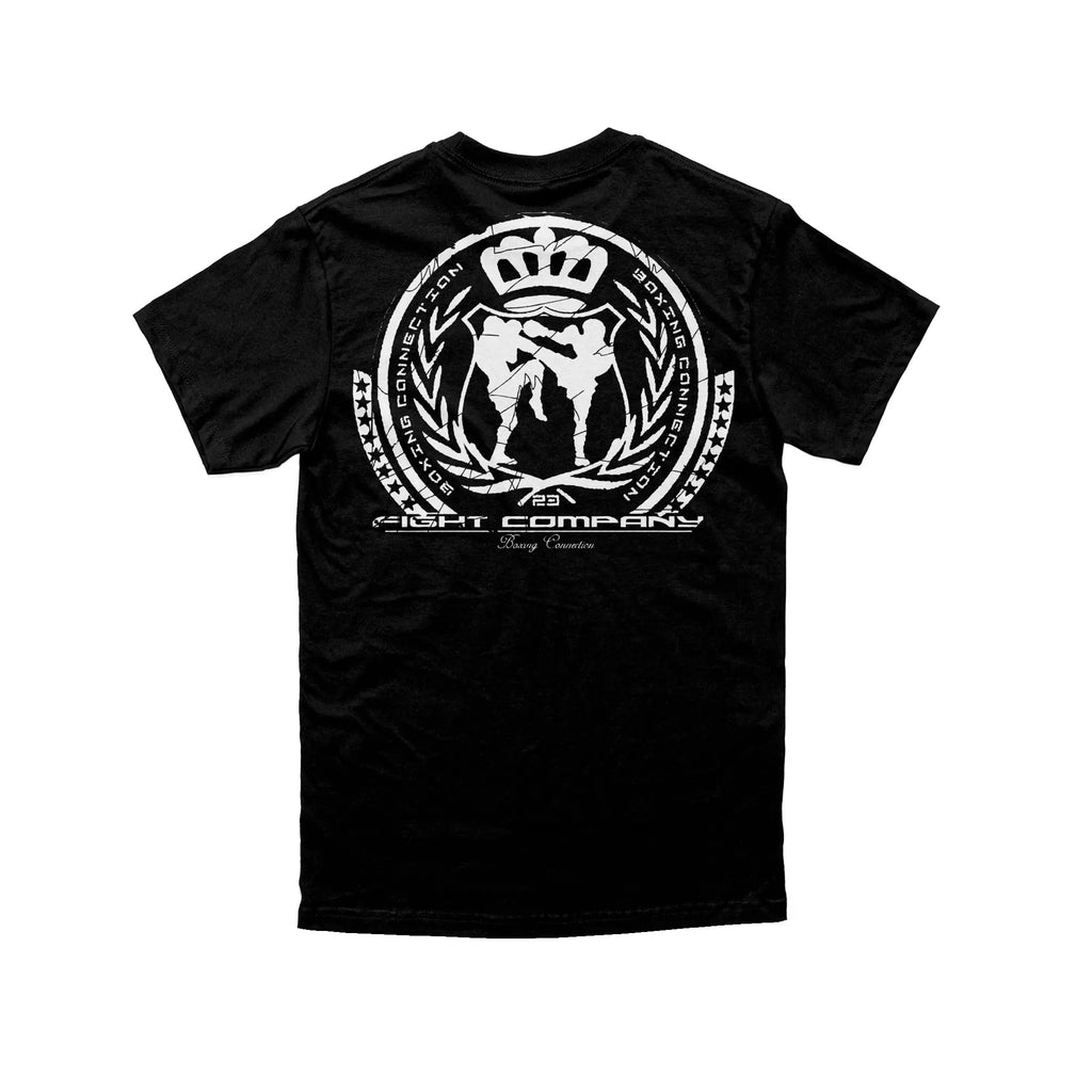 Herren T-Shirt BCTA schwarz-weiss Label 23