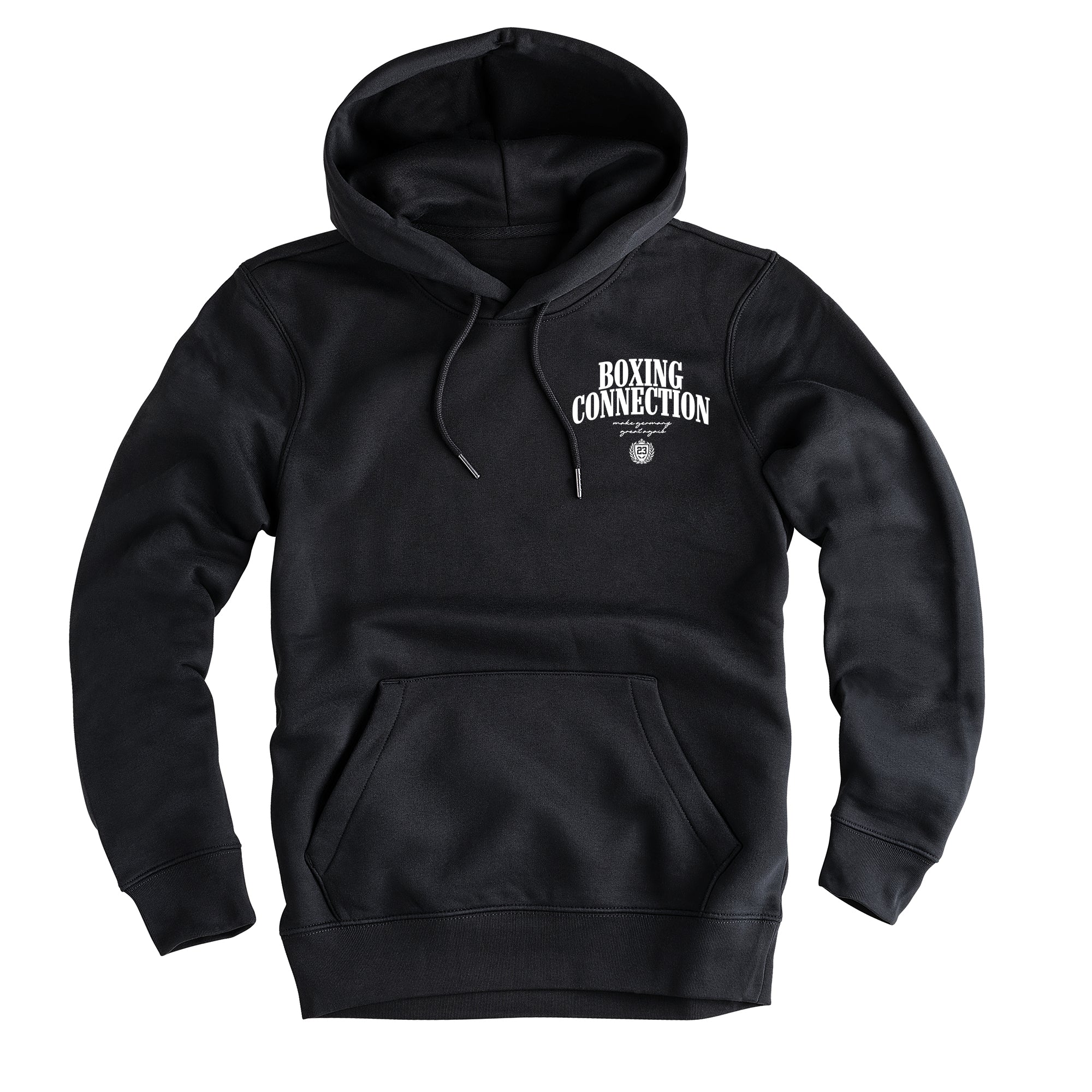 Herren Hoodie Adler schwarz