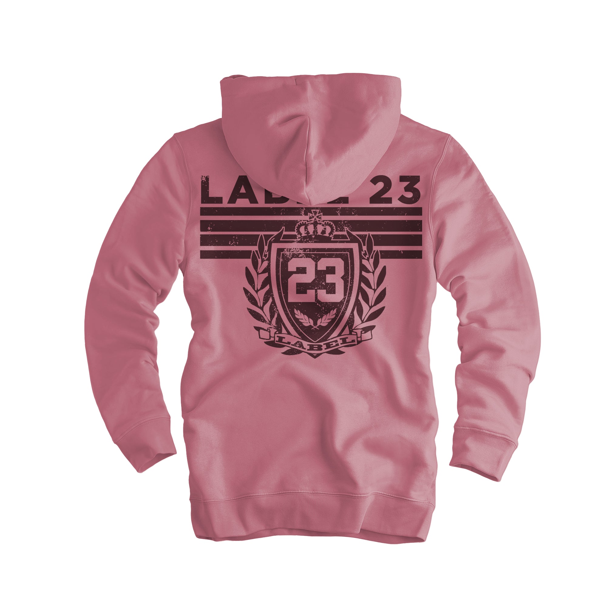 Damen Hoodie Sports Performance altrosa-rot