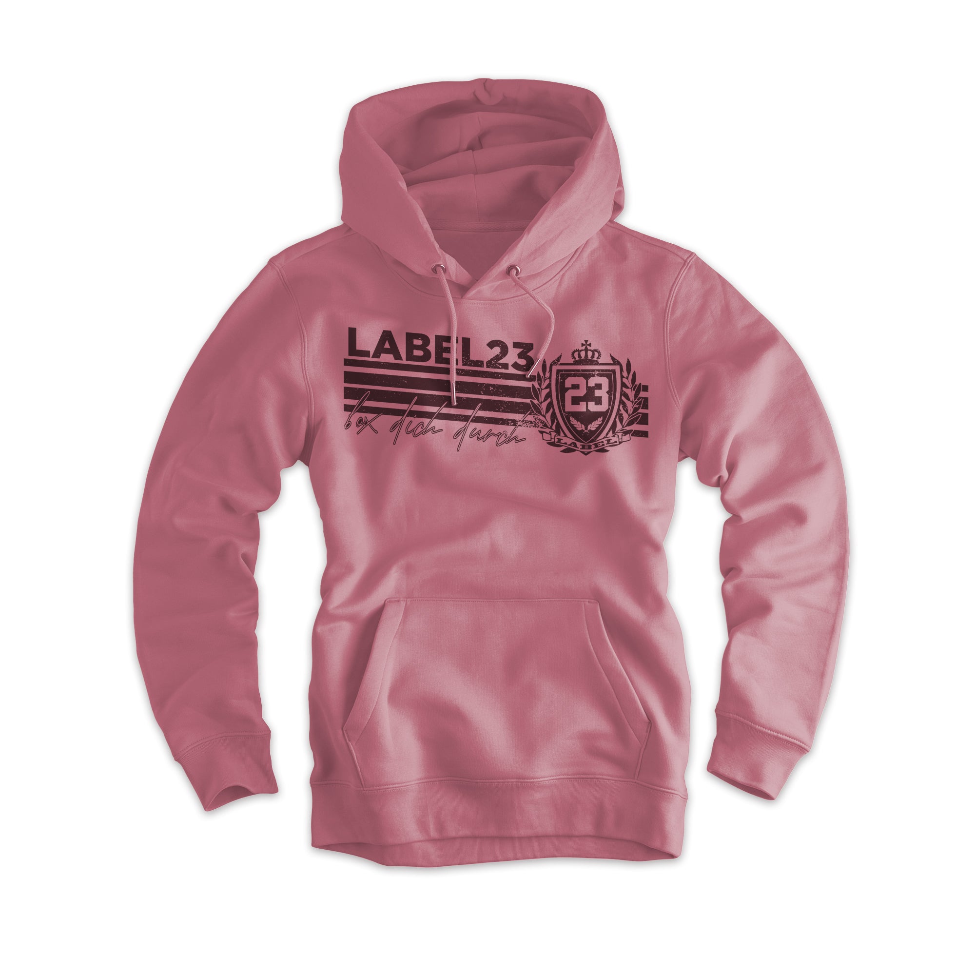 Damen Hoodie Sports Performance altrosa-rot