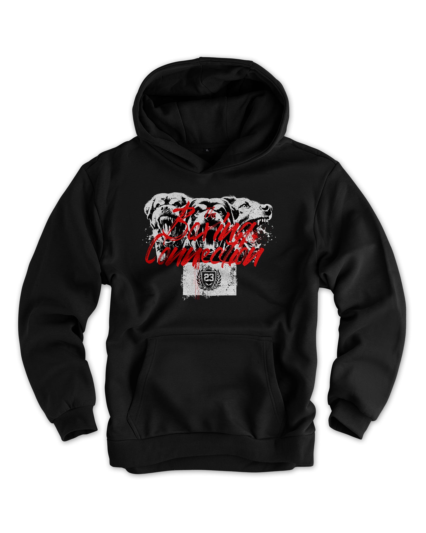 Herren Artic Fleece Hoodie "Loyalty over lies" schwarz