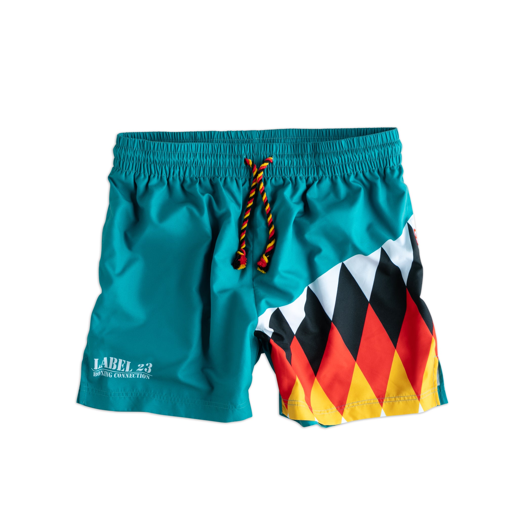 Herren Traditionsshorts 1994 Label 23 grün