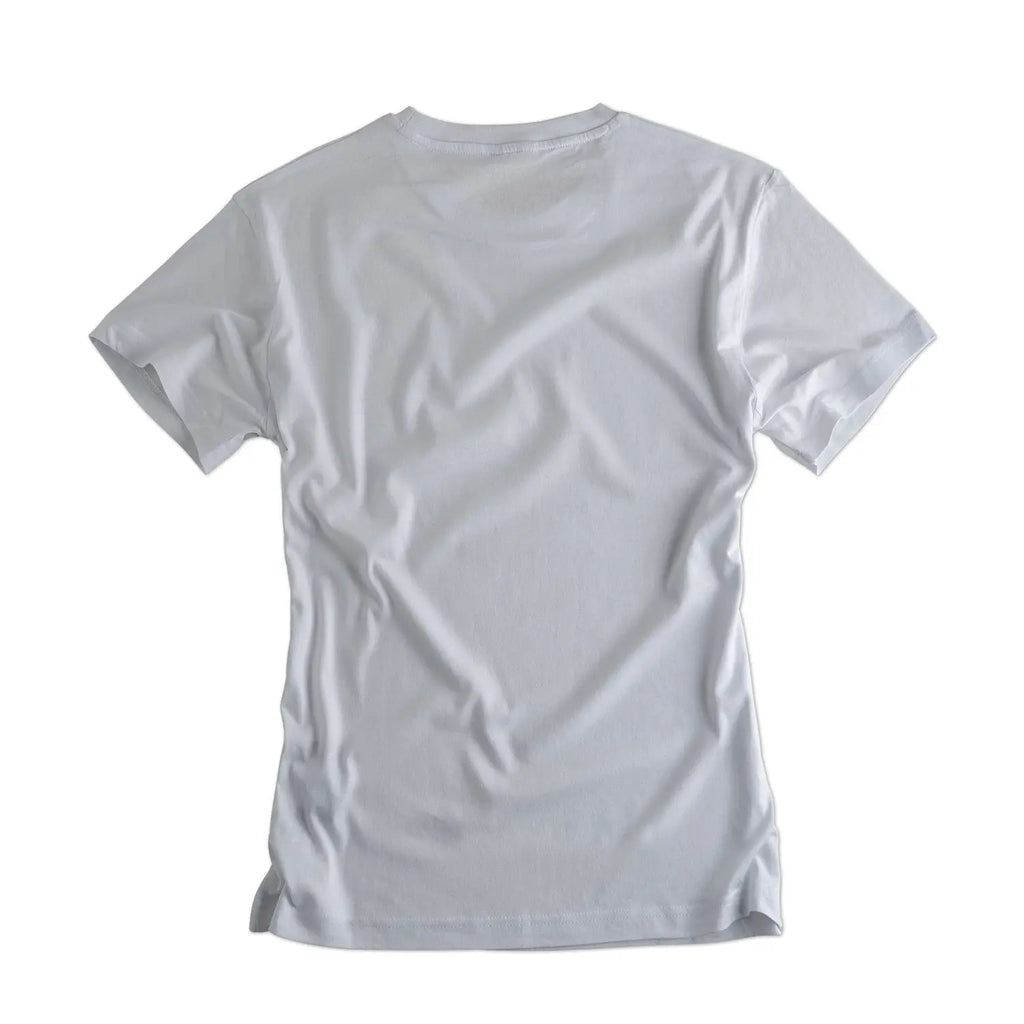 Damen Oversize T-Shirt Unbending weiss Label 23 Label-23