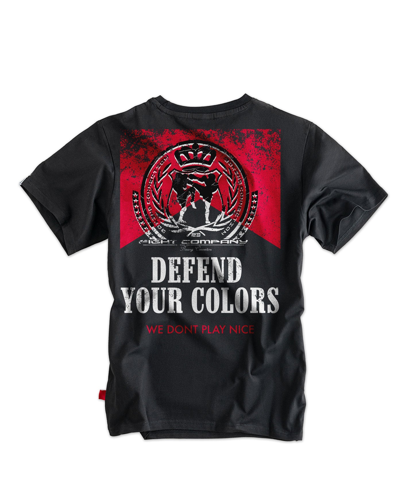 Männer T-Shirt Defend - schwarz WR | Label 23