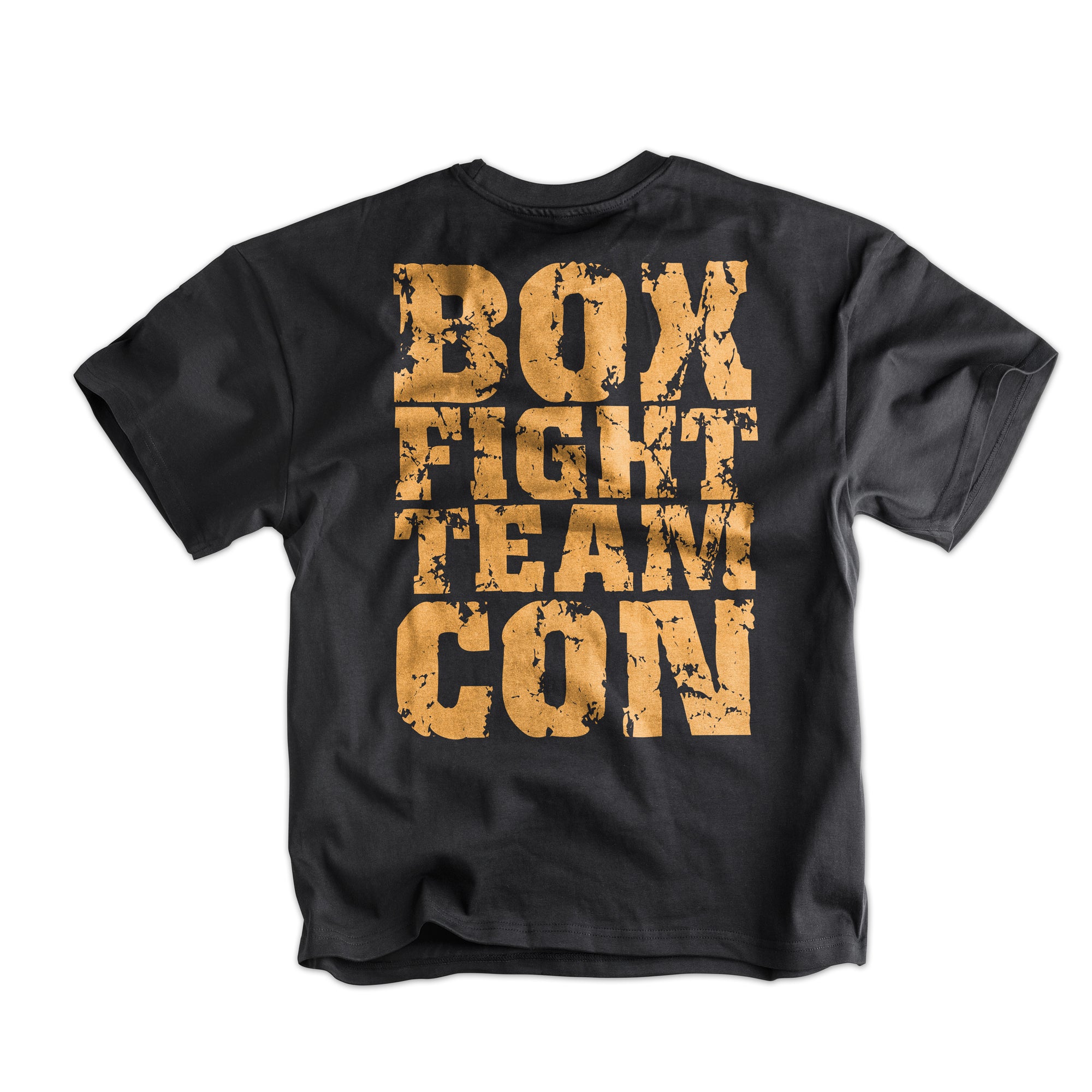 Herren Oversize T-Shirt Fight Club schwarz-gelb