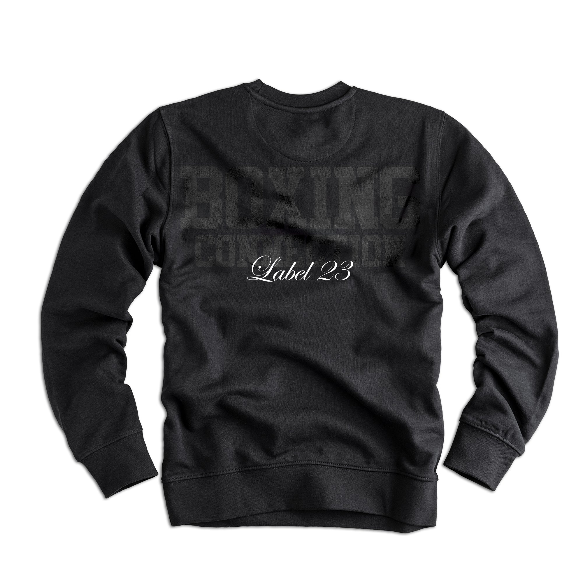 Herren Sweatshirt Boxing Connection schwarz
