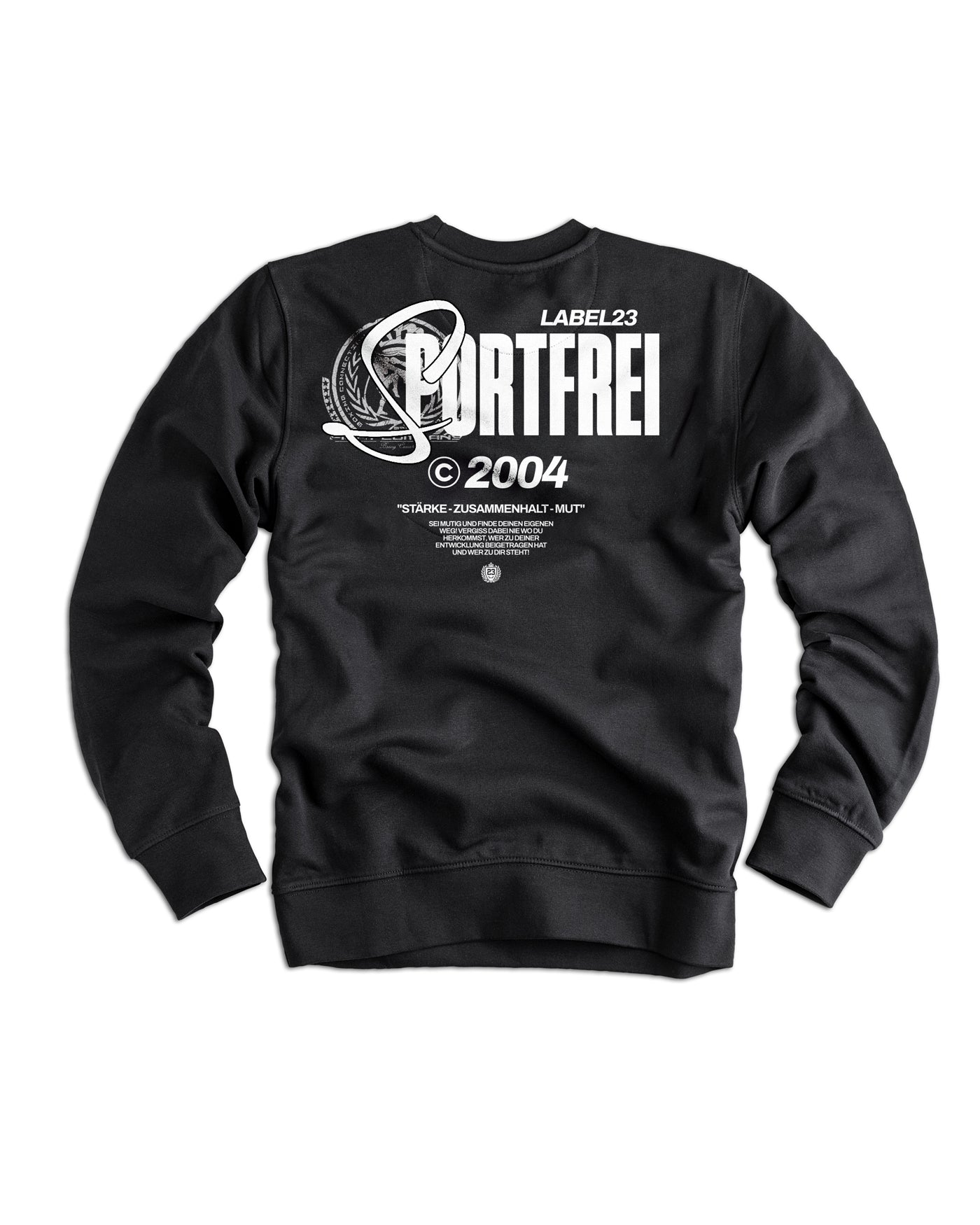 Männer Sweatshirt "SF2004" schwarz