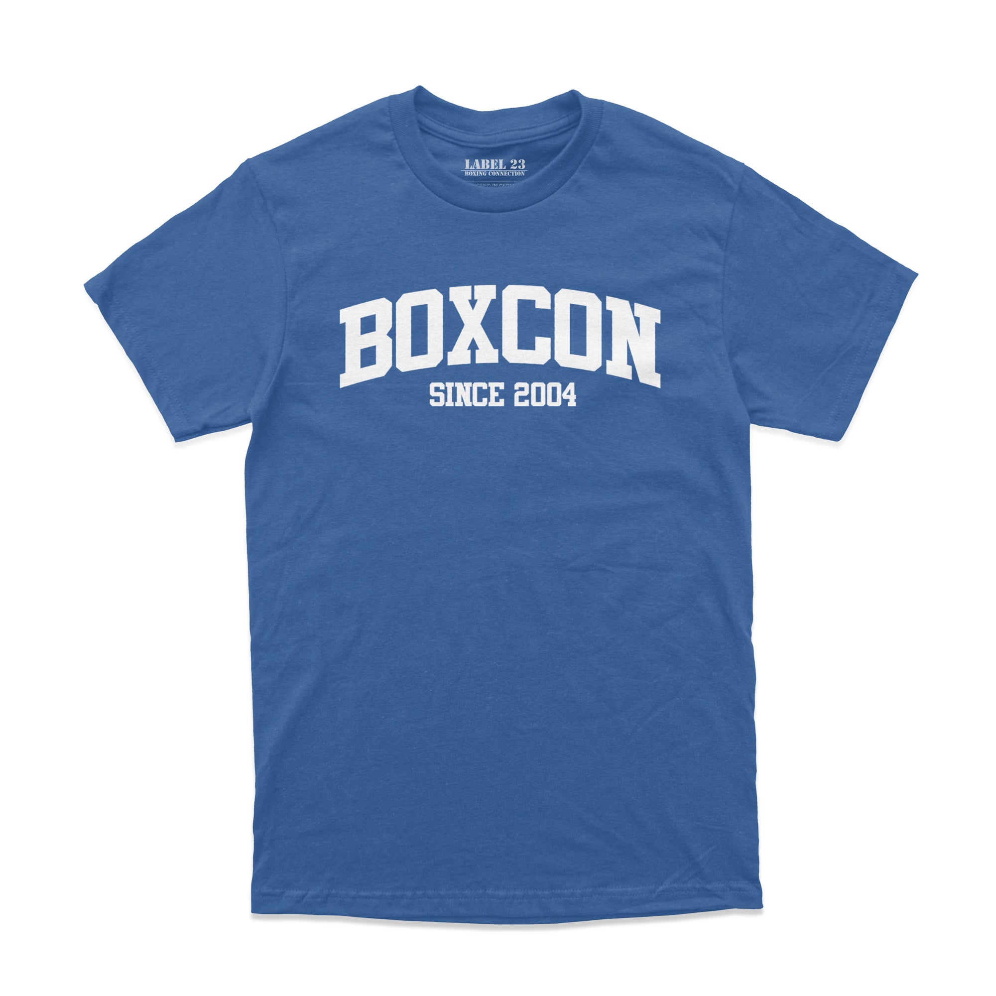 Herren T-Shirt Box Con blau