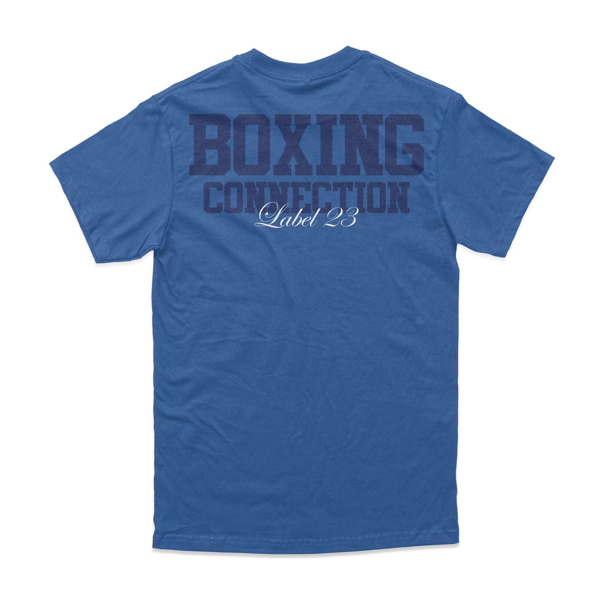 Herren T-Shirt Boxing Connection blau