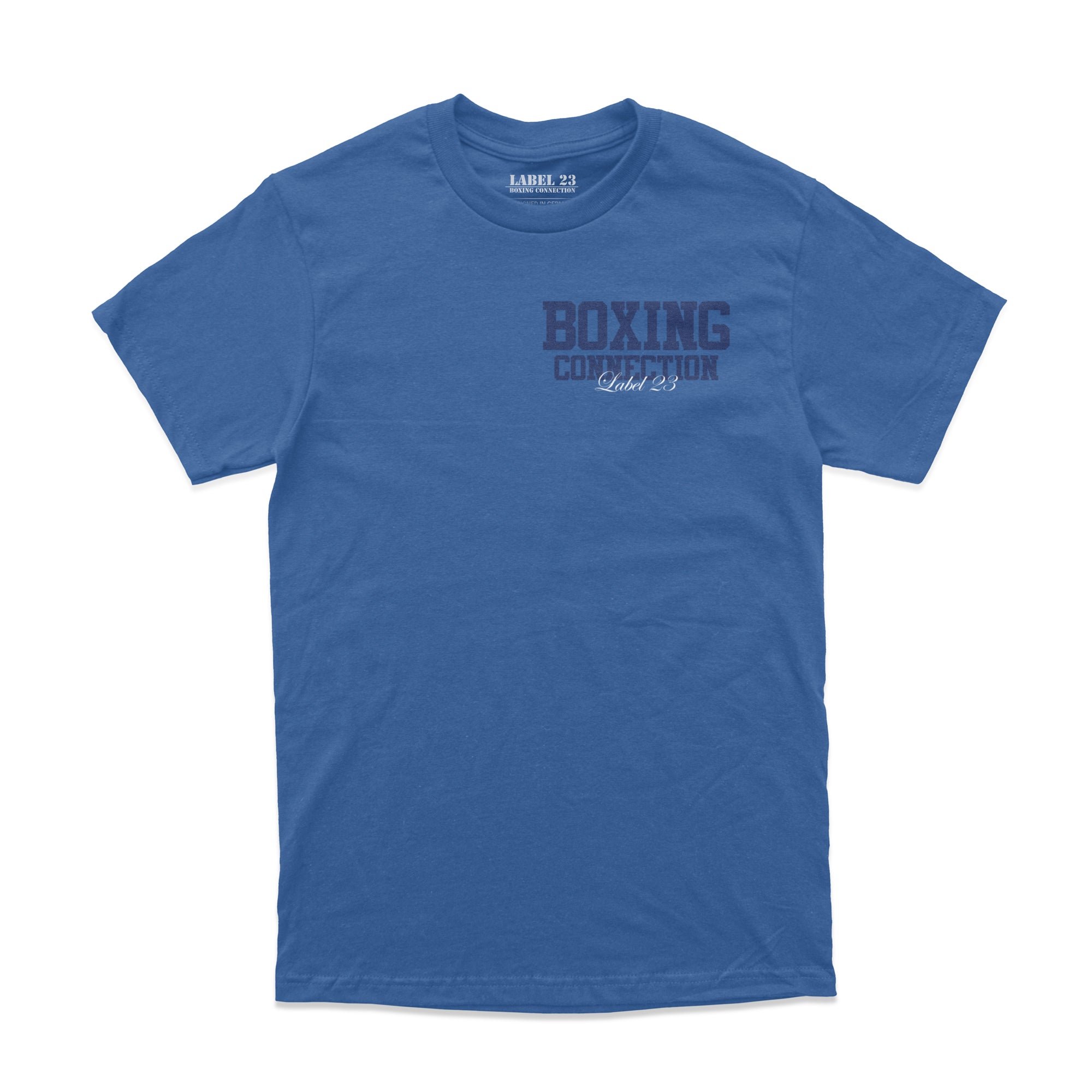 Herren T-Shirt Boxing Connection blau