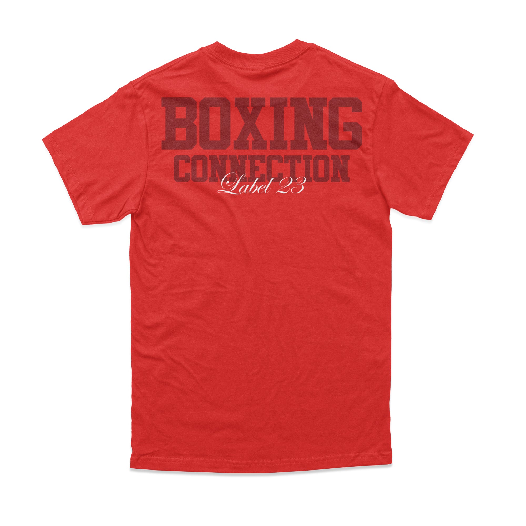 Herren T-Shirt Boxing Connection rot