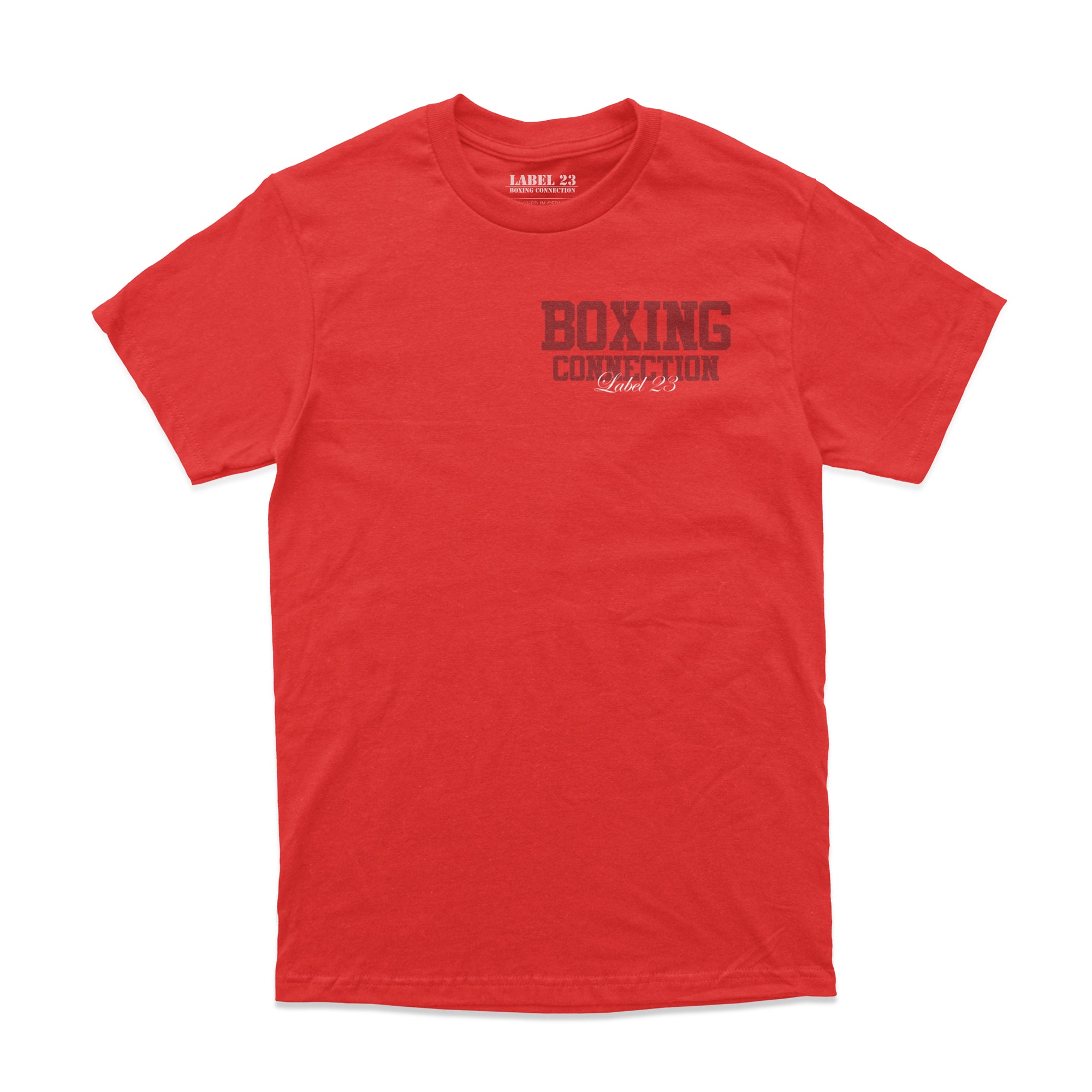 Herren T-Shirt Boxing Connection rot