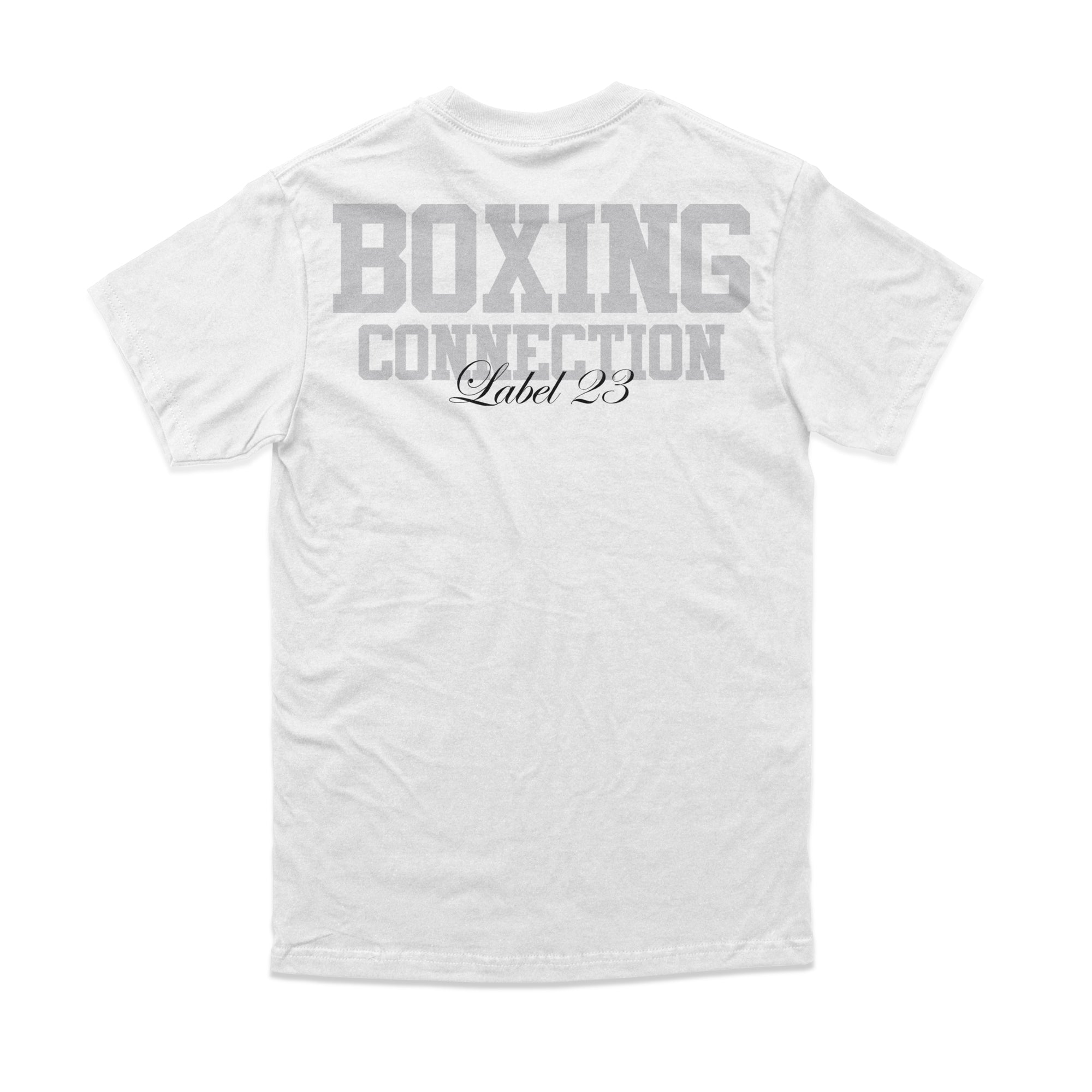 Herren T-Shirt Boxing Connection weiss