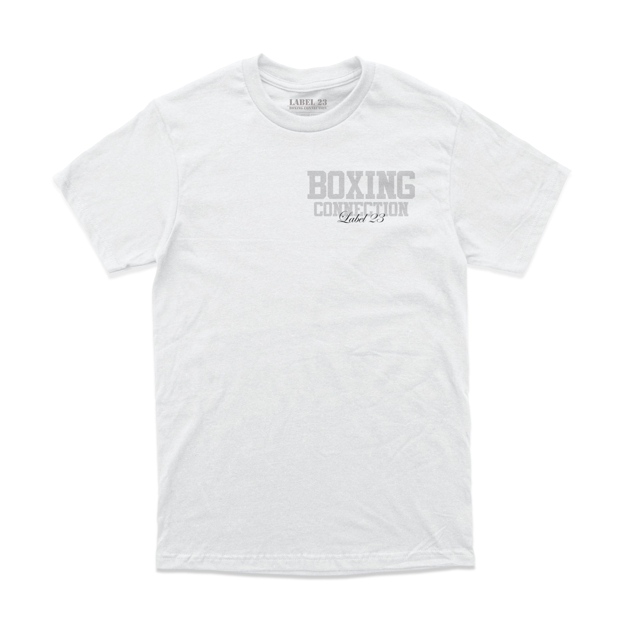Herren T-Shirt Boxing Connection weiss