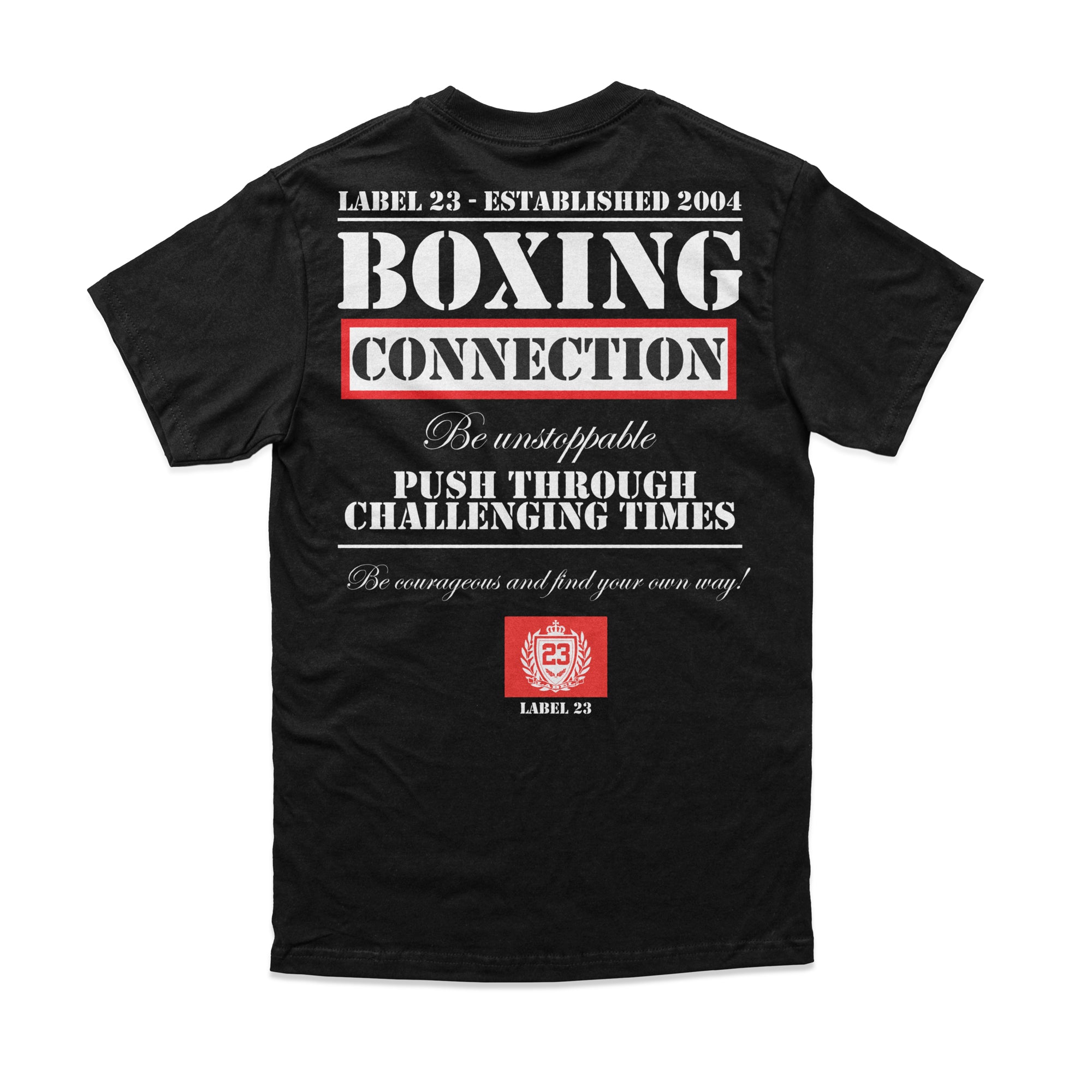 Herren T-Shirt Challenging schwarz