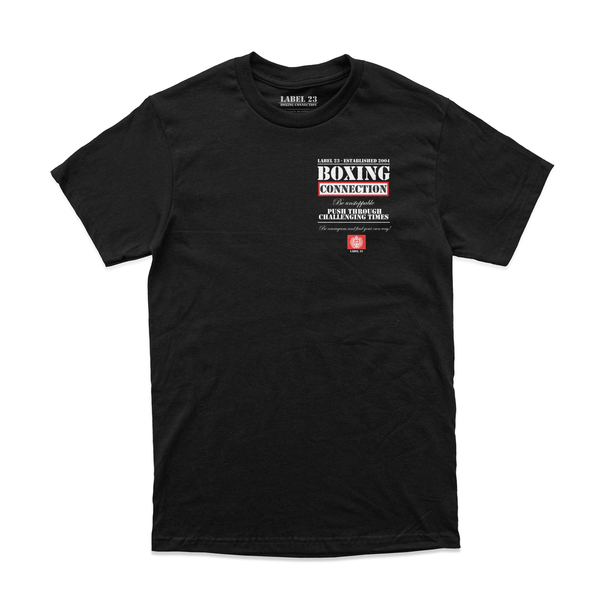 Herren T-Shirt Challenging schwarz