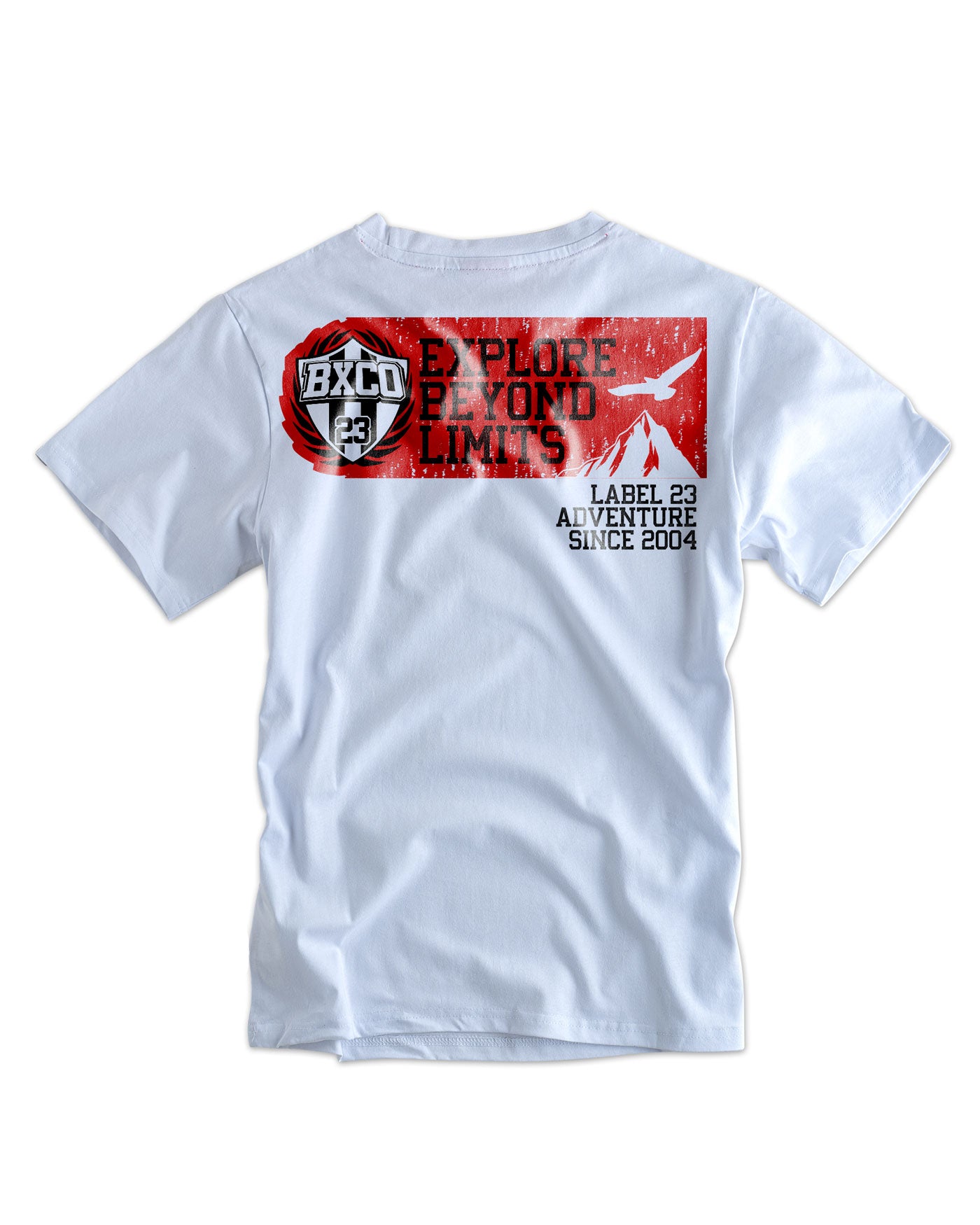 Herren T-Shirt "Explore" weiss