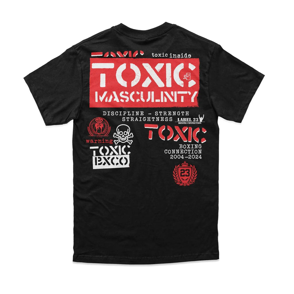 Herren T-Shirt Toxic BXCO schwarz Label 23 Label-23