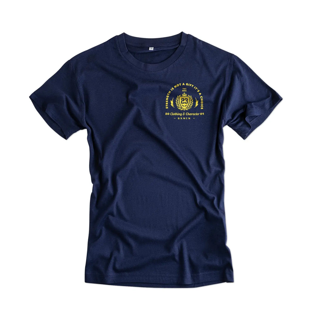 Damen Oversize T-Shirt Strength navy Label 23 Label-23