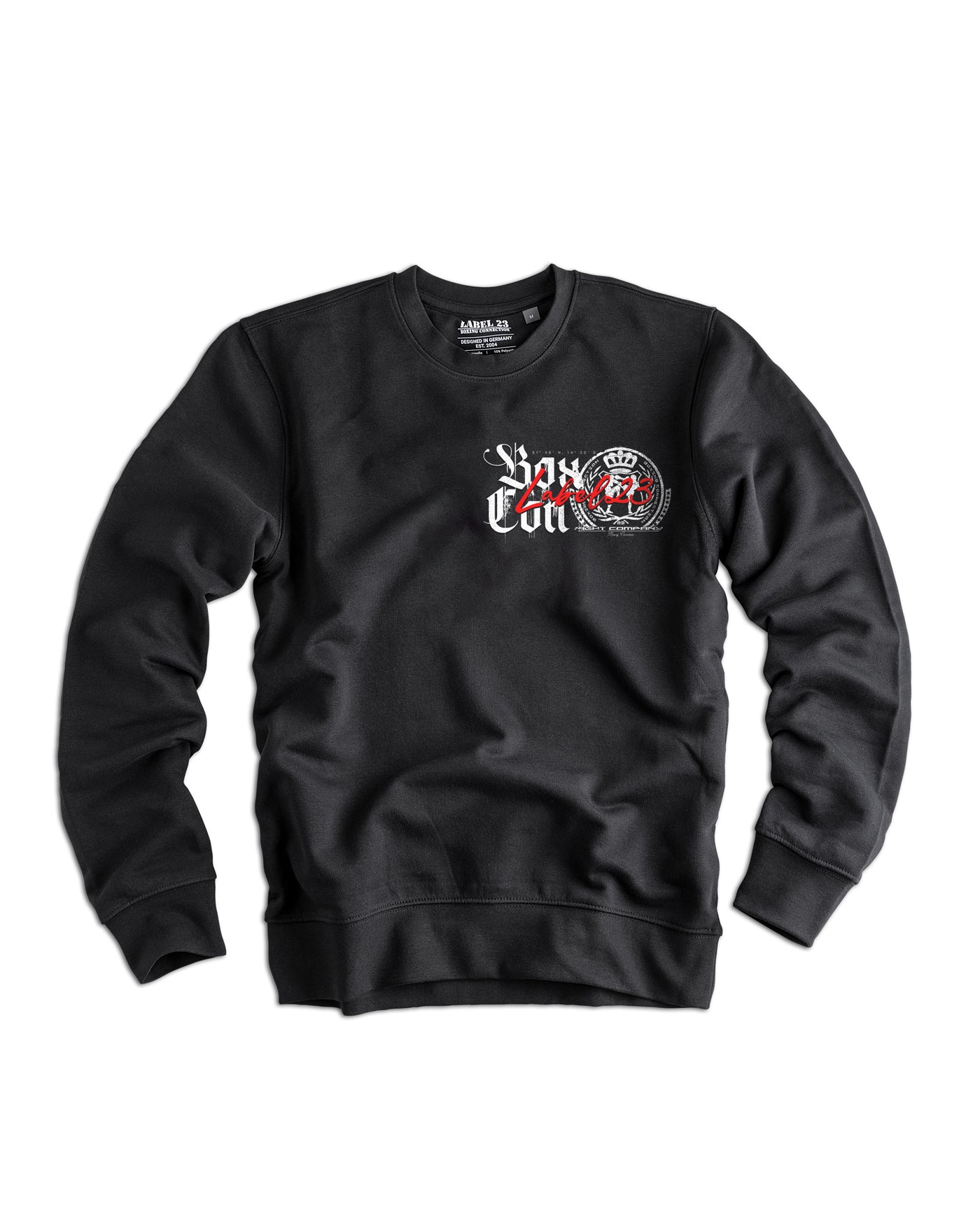 Herren Sweatshirt "Box Con" schwarz