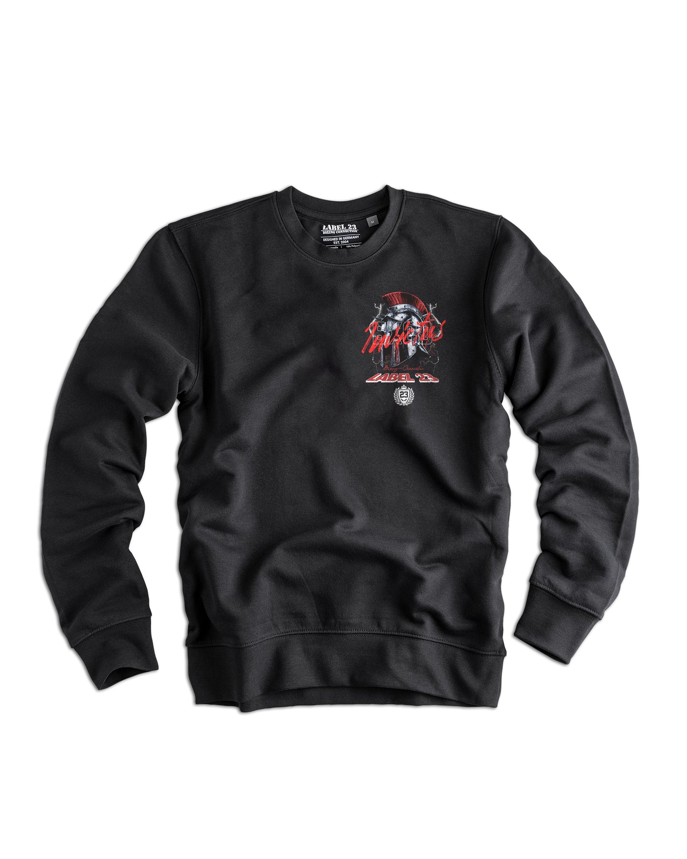 Herren Sweatshirt "Invictus" schwarz