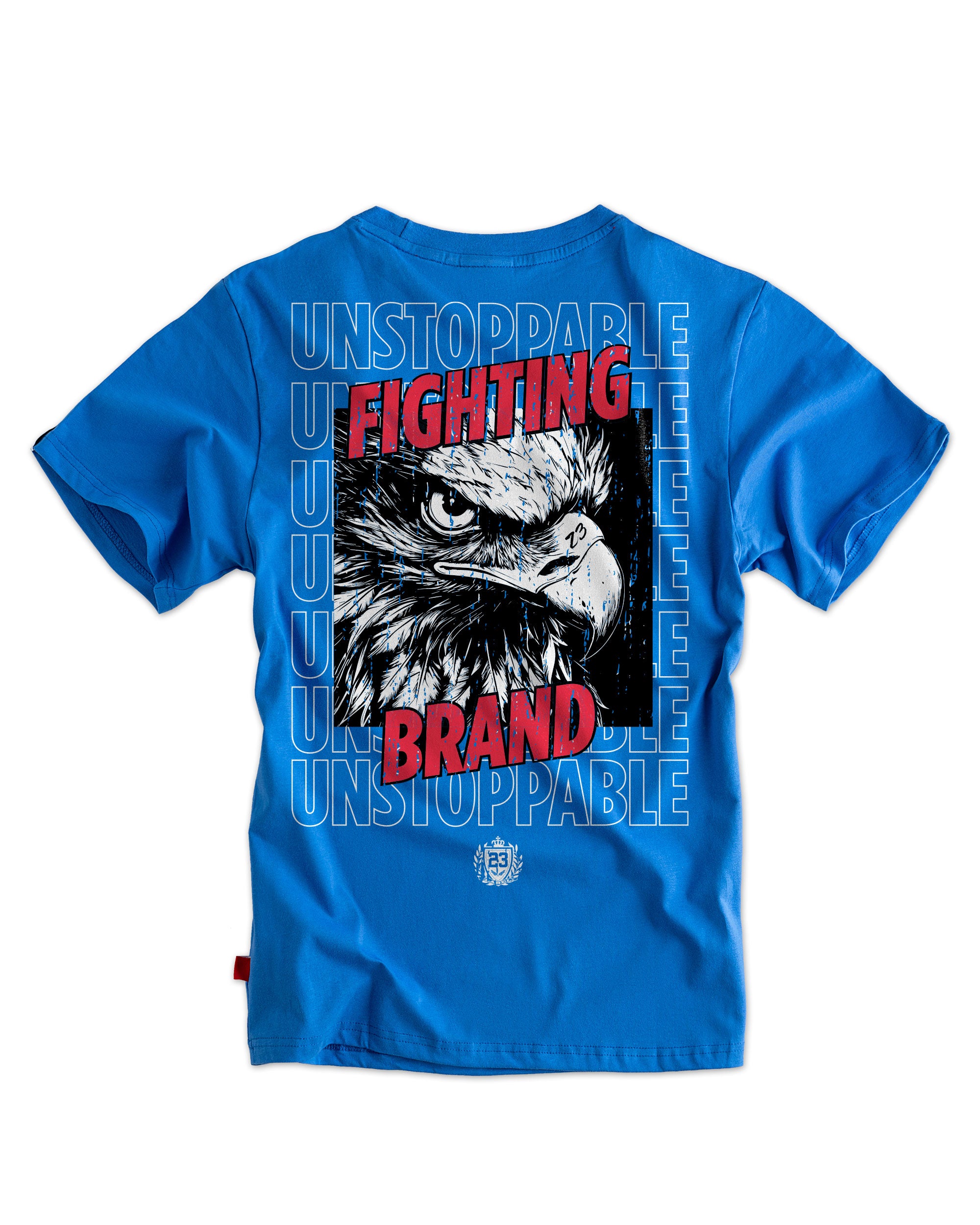 Herren T-Shirt Unstoppable blau