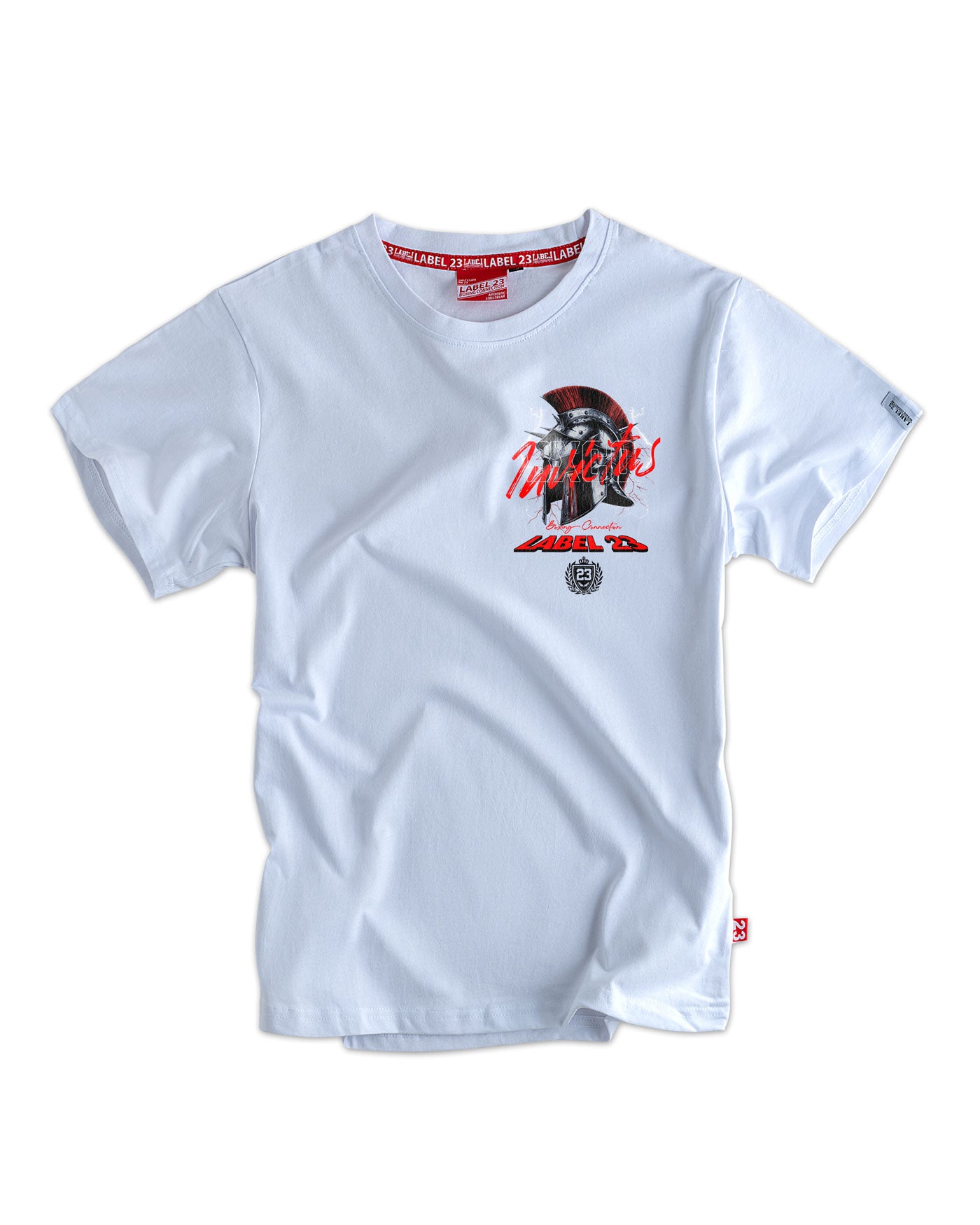 Herren T-Shirt "Invictus" weiss